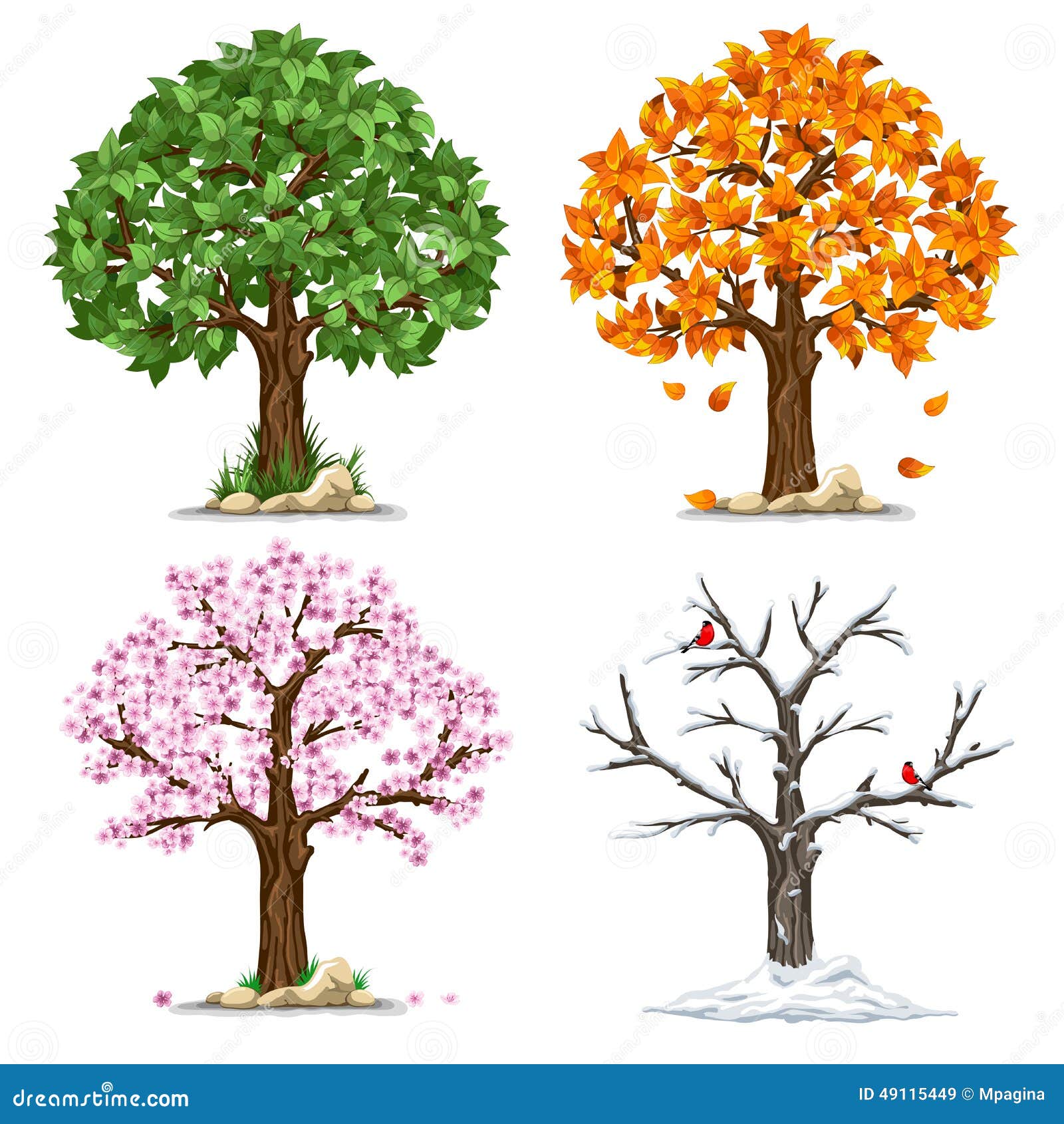 Winter Tree Stock Illustrations – 851,945 Winter Tree Stock Illustrations,  Vectors & Clipart - Dreamstime