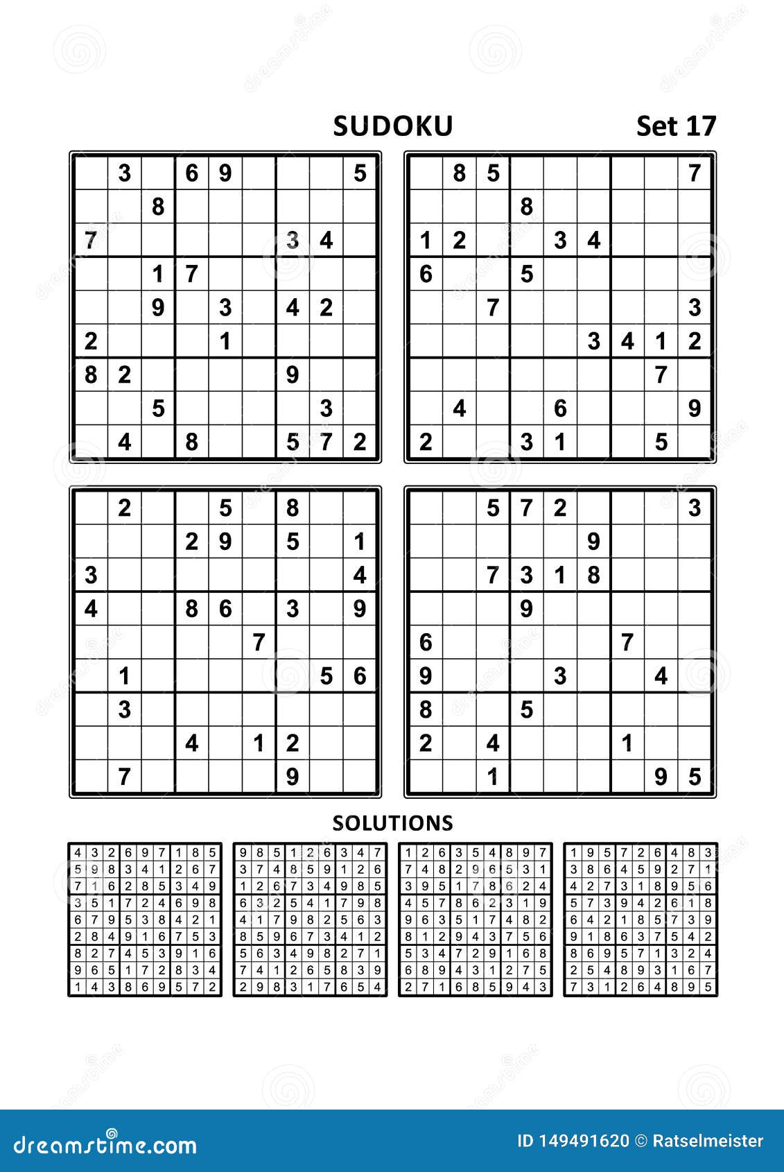 The Le Monde sudoku puzzle. A level 4. I dare say that this is