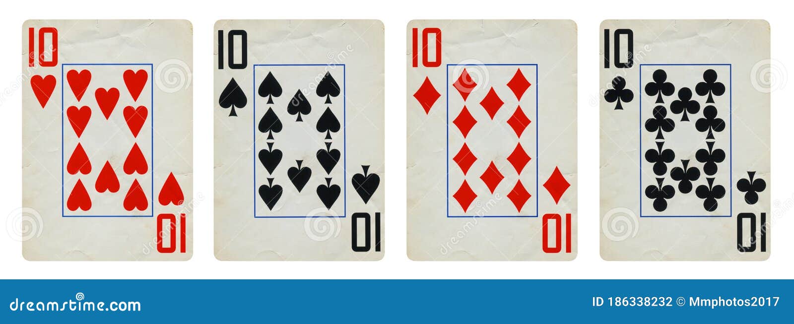 Four Vintage Playing Cards Isolated On White Background Stock Photo Image Of Gambling Four Four Vintage Playing Cards Isolated On White Background Stock Photo Image Of Gambling Four