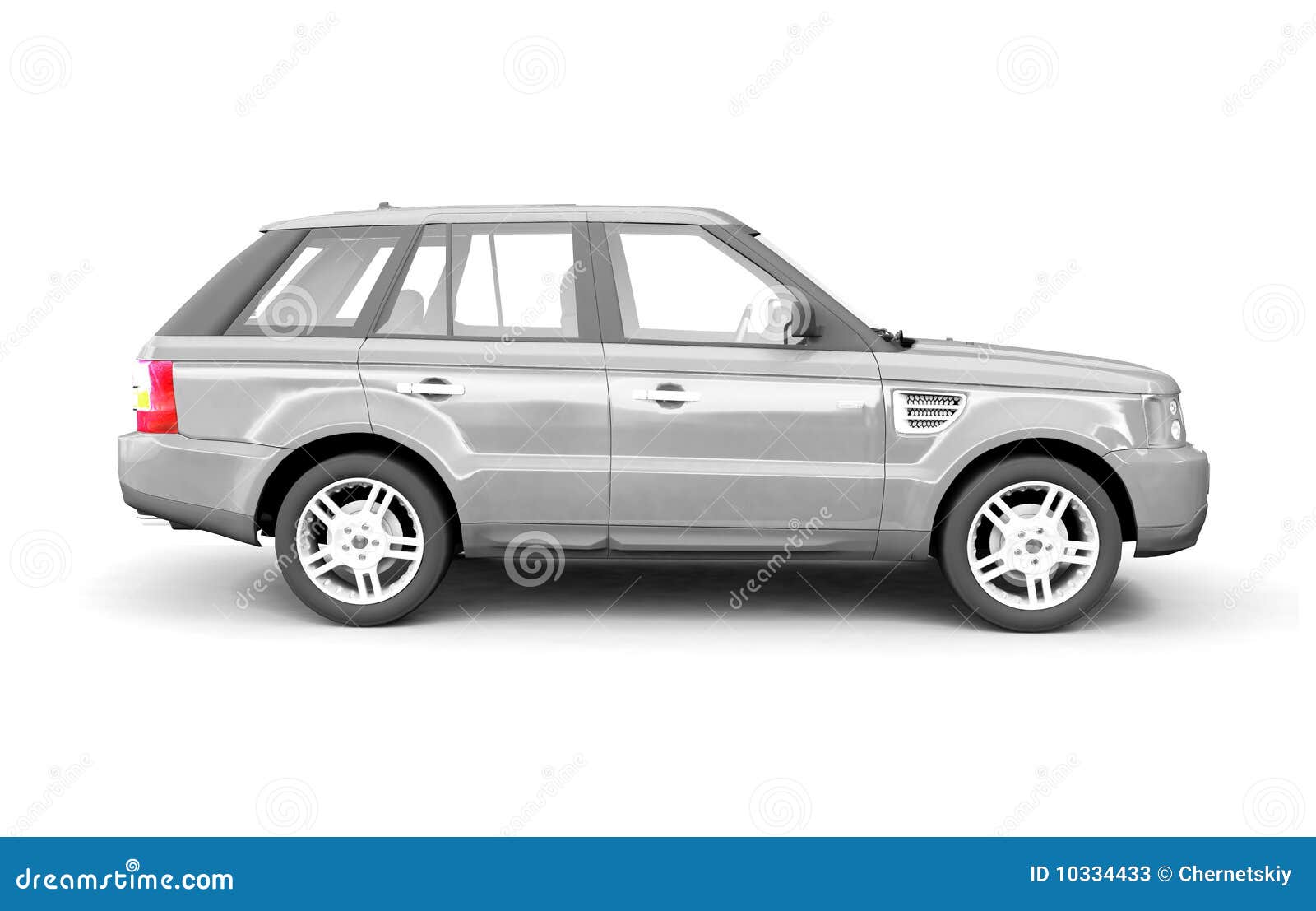 Four-wheel Drive Silver Car Side View Stock Photos - Image ...