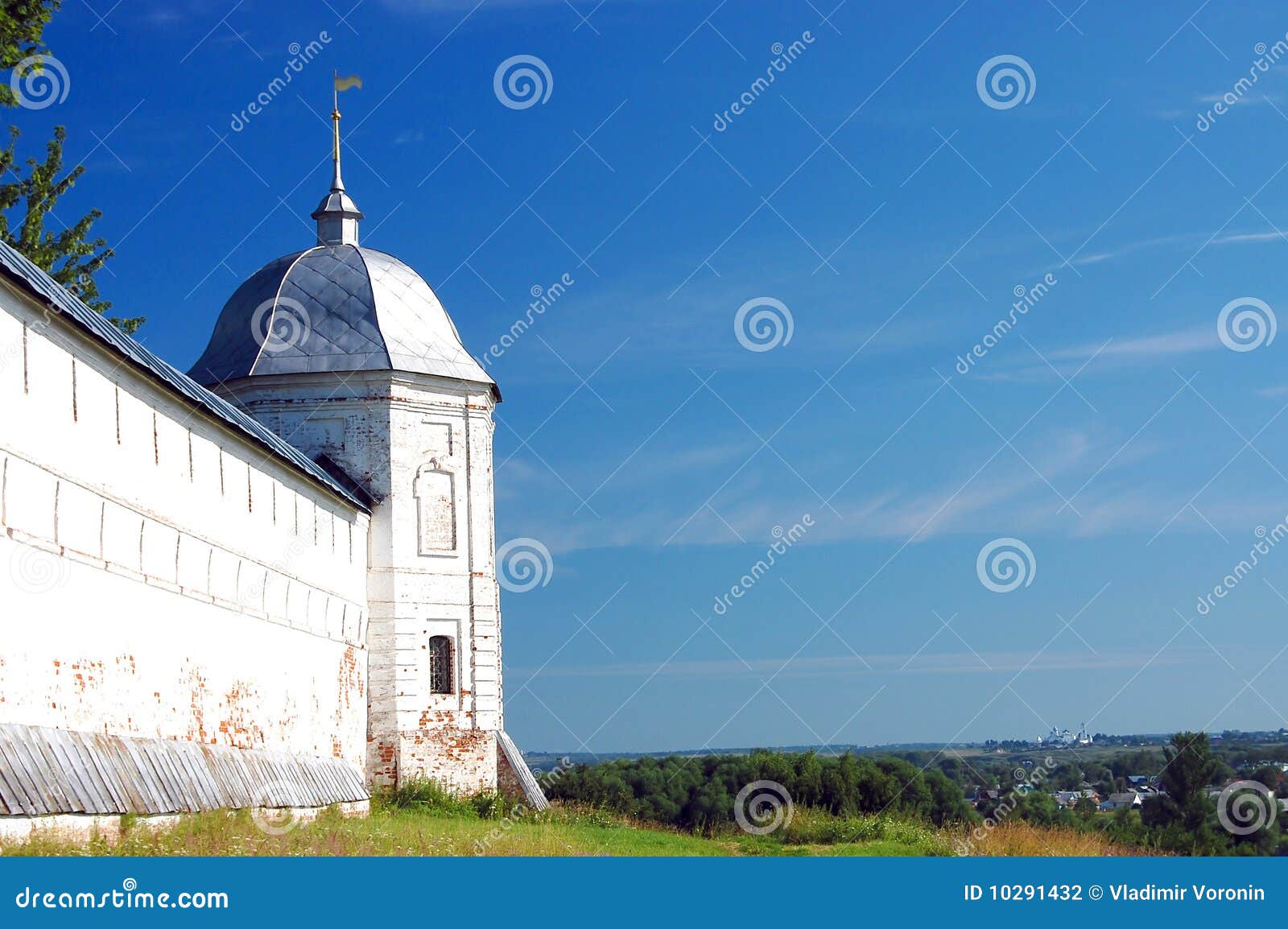 fourteenth century monastery in pereslavl, russia