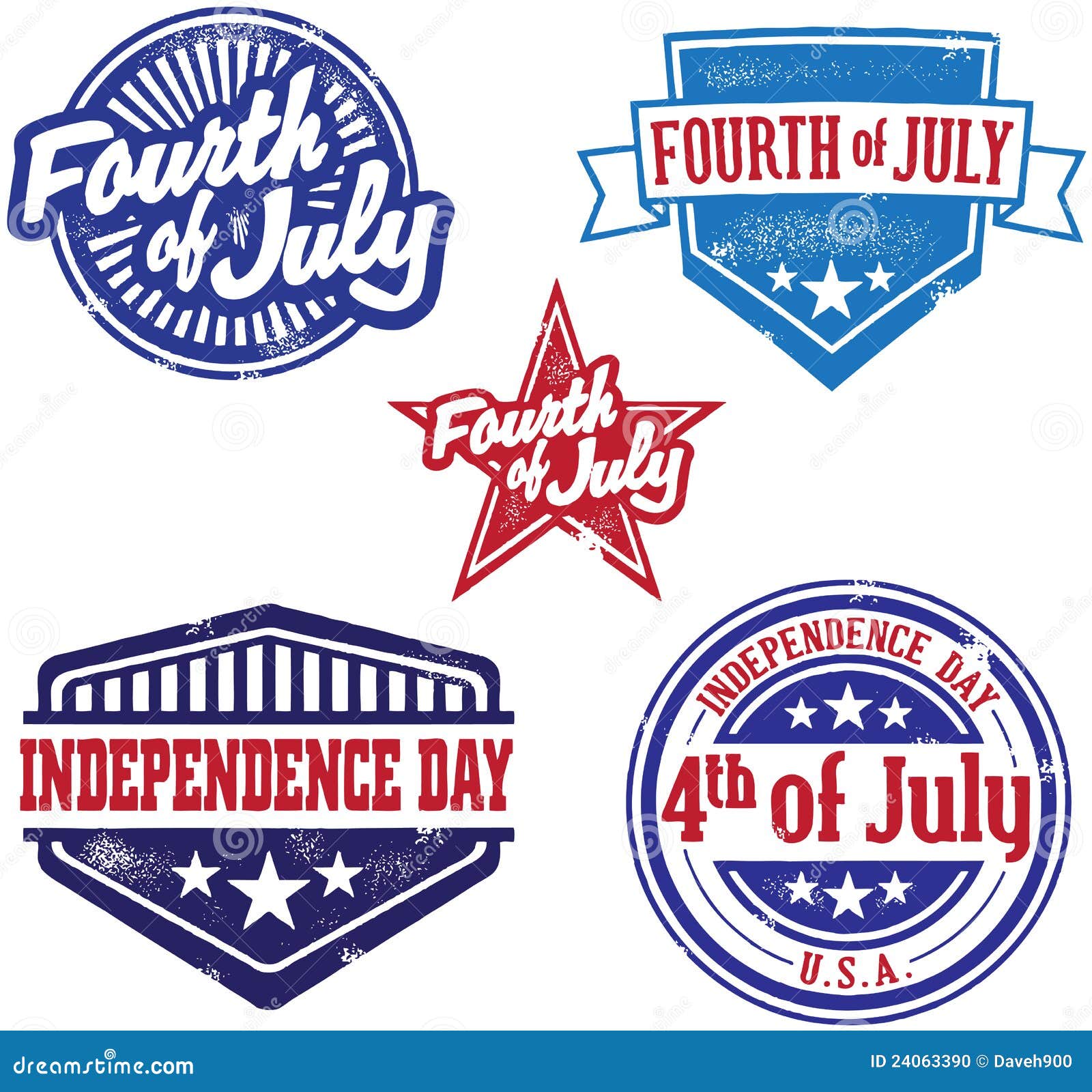 fourth of july indpendence day stamps