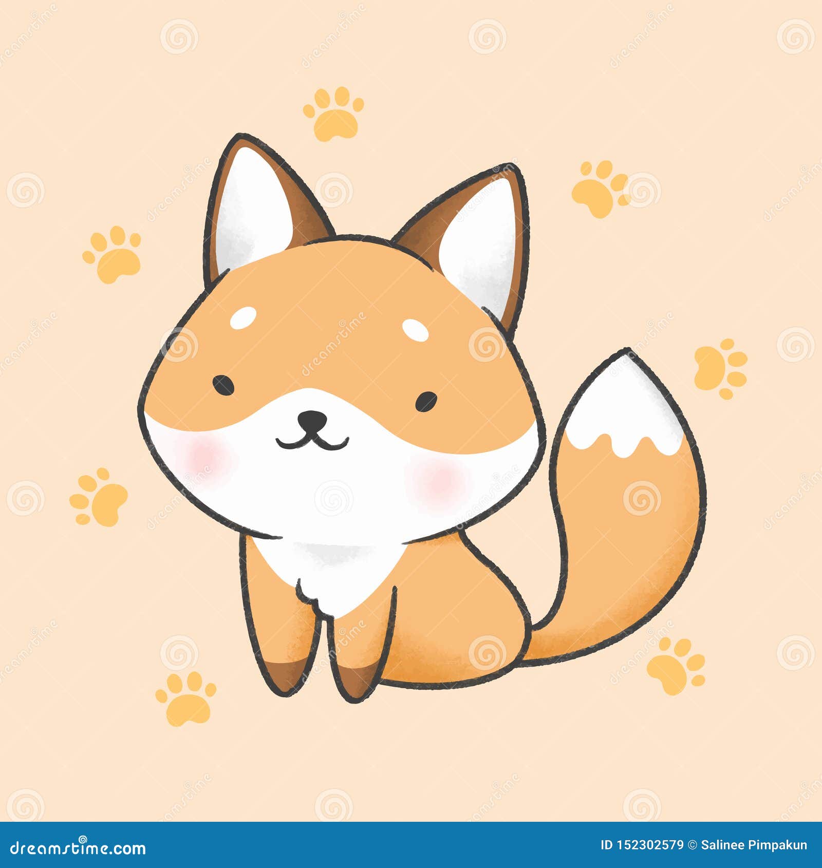 Fox Drawing Cartoon, fox, mammal, animals, carnivoran png | PNGWing