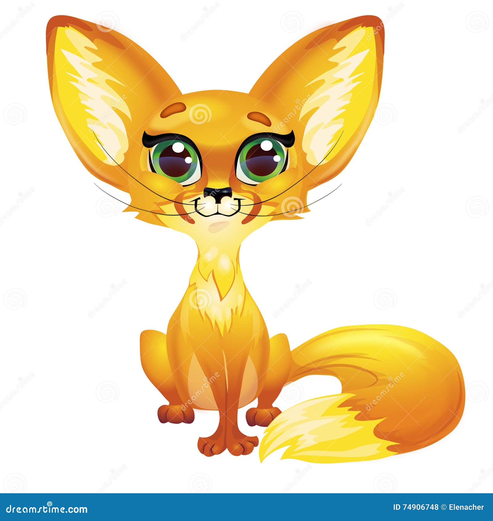 Fox De Fennec Illustration Stock Illustration Du Illustration Fox De Fennec Illustration Stock Illustration Du Illustration