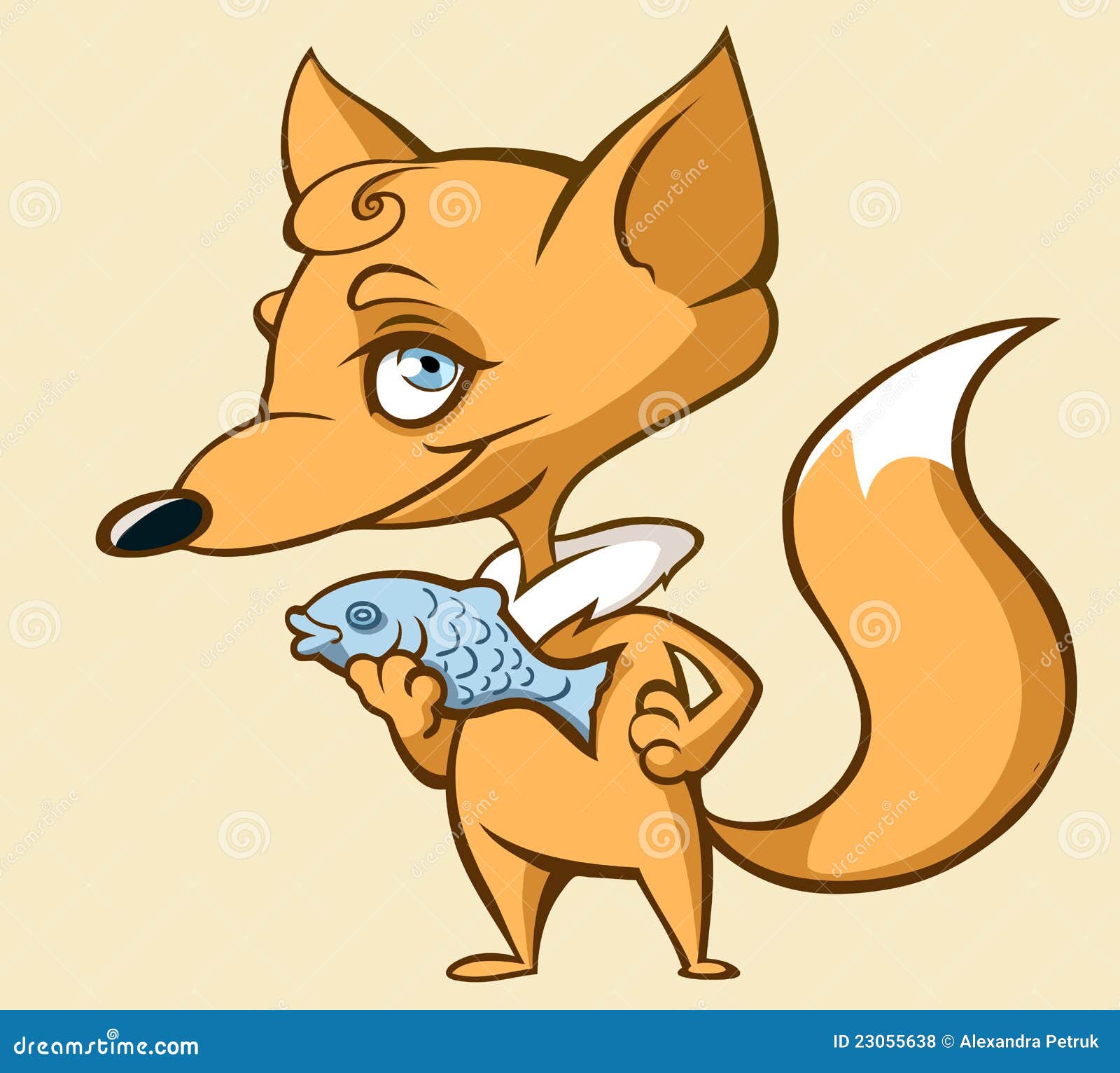 Image result for fox and fish