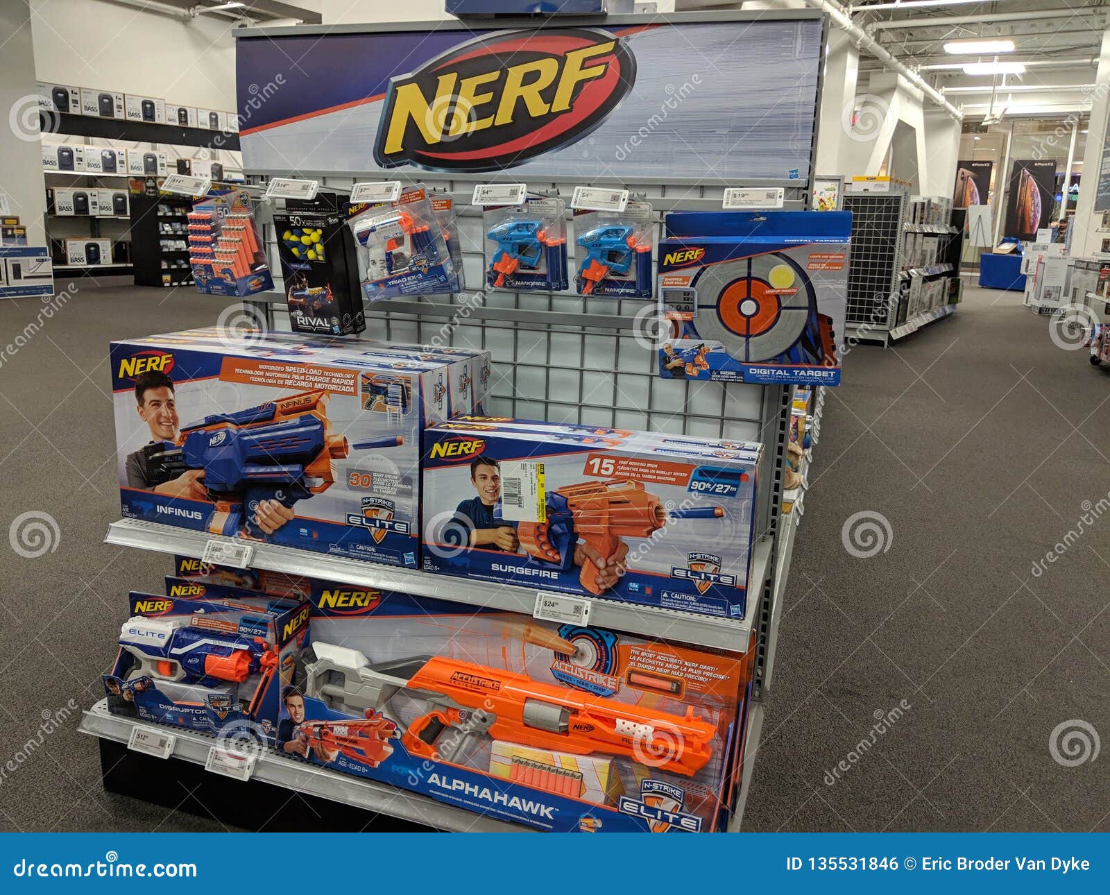 NERF Logo in a Catalogue – Stock Editorial Photo © chrisdorney