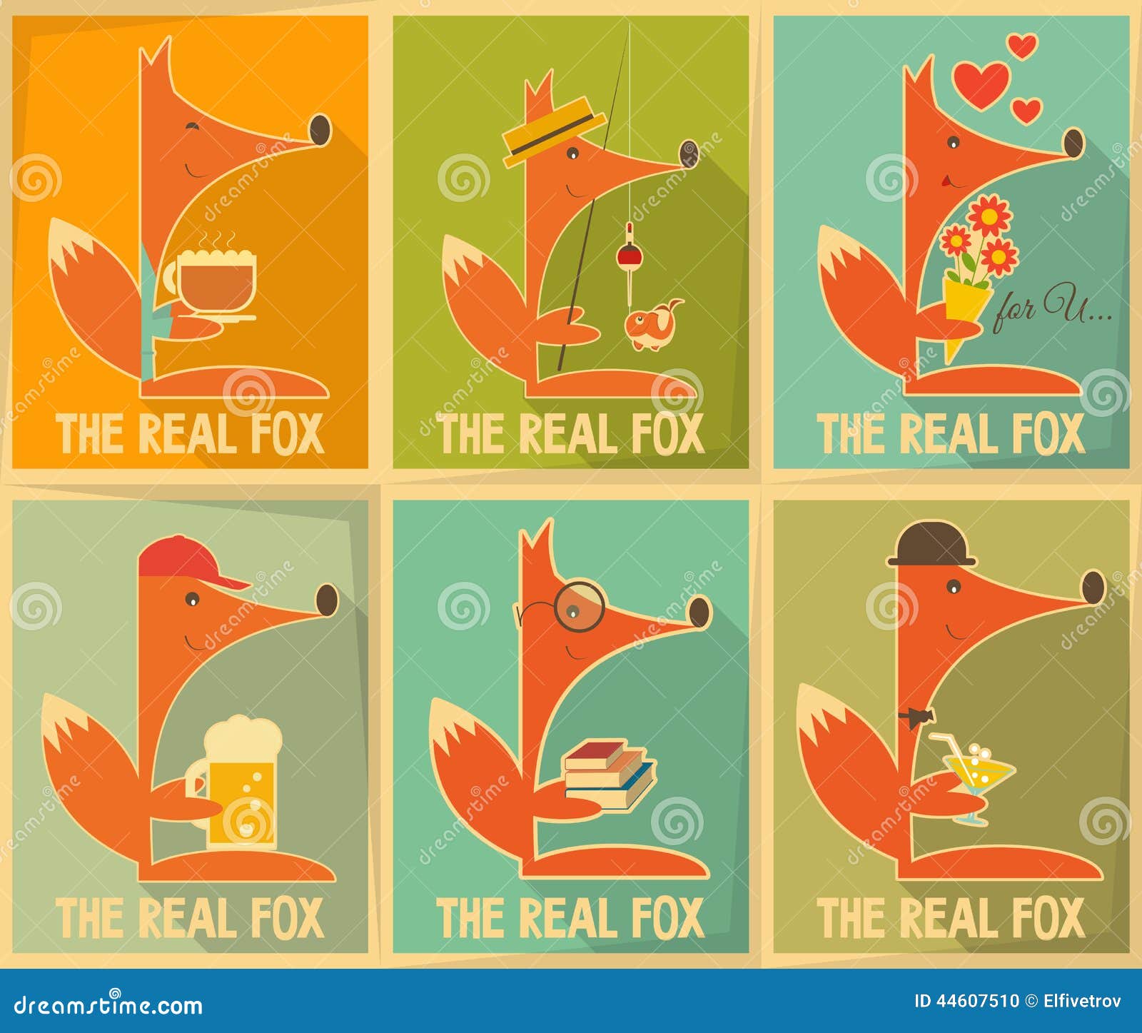 Fishing Fox Stock Illustrations – 338 Fishing Fox Stock Illustrations,  Vectors & Clipart - Dreamstime