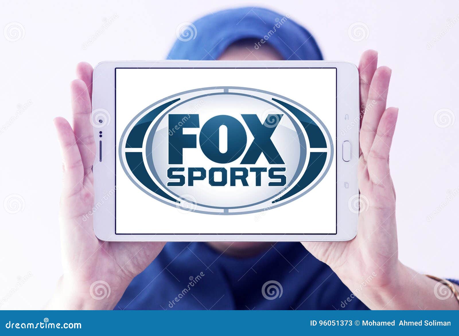 Fox sports logo editorial stock photo