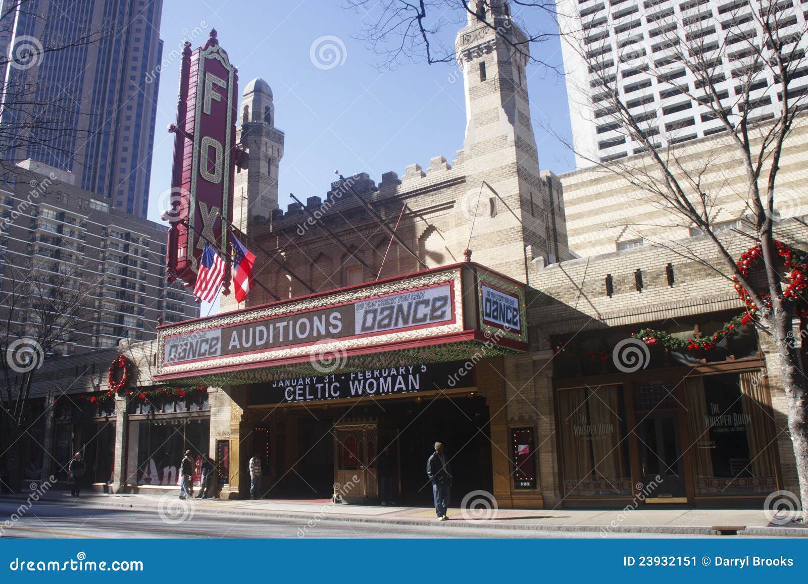 Fox Theater in Atlanta Hosting SYTYCD Auditions Editorial Photo Image