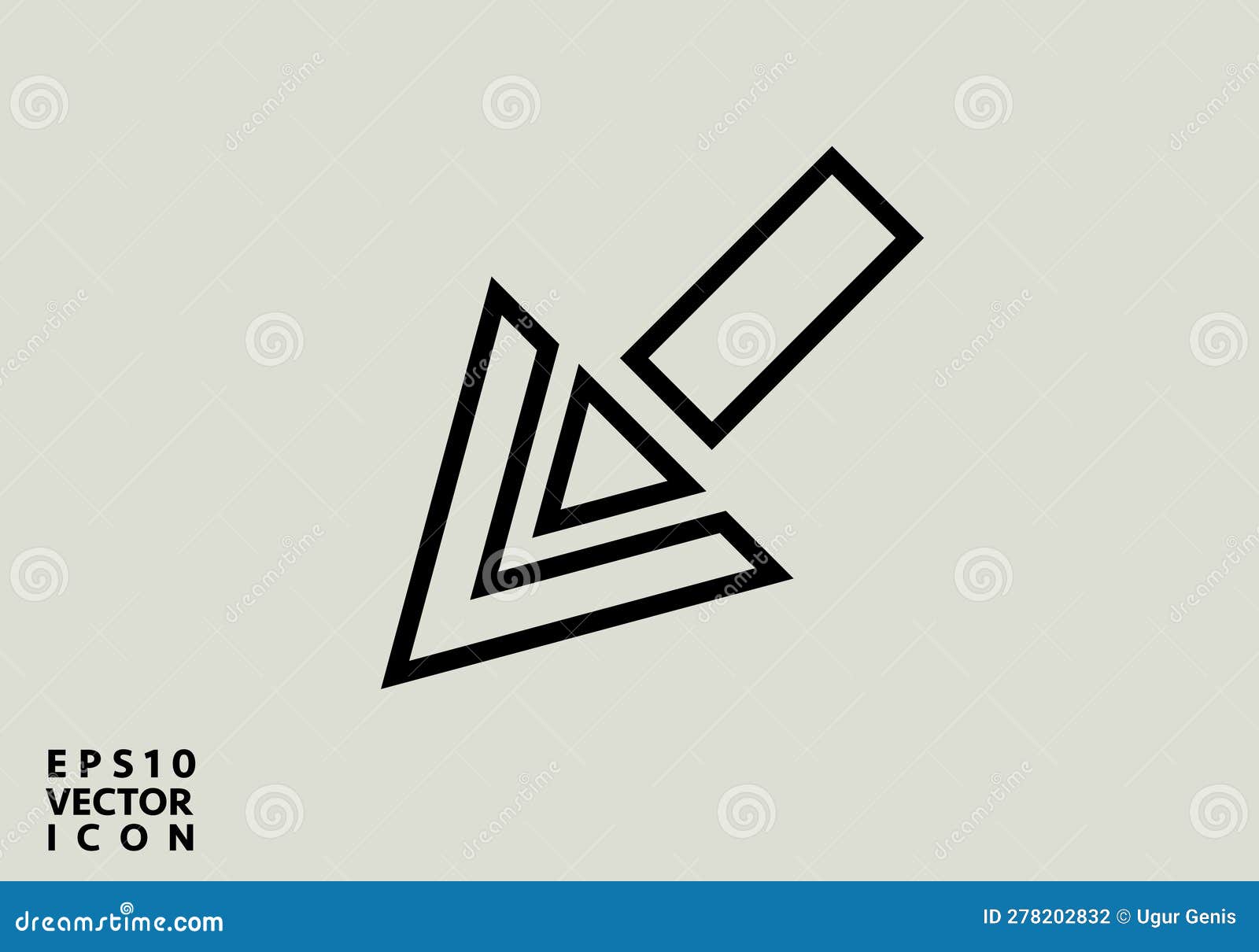 Decrease Icon. Direction Sign Stock Vector - Illustration of symbol ...