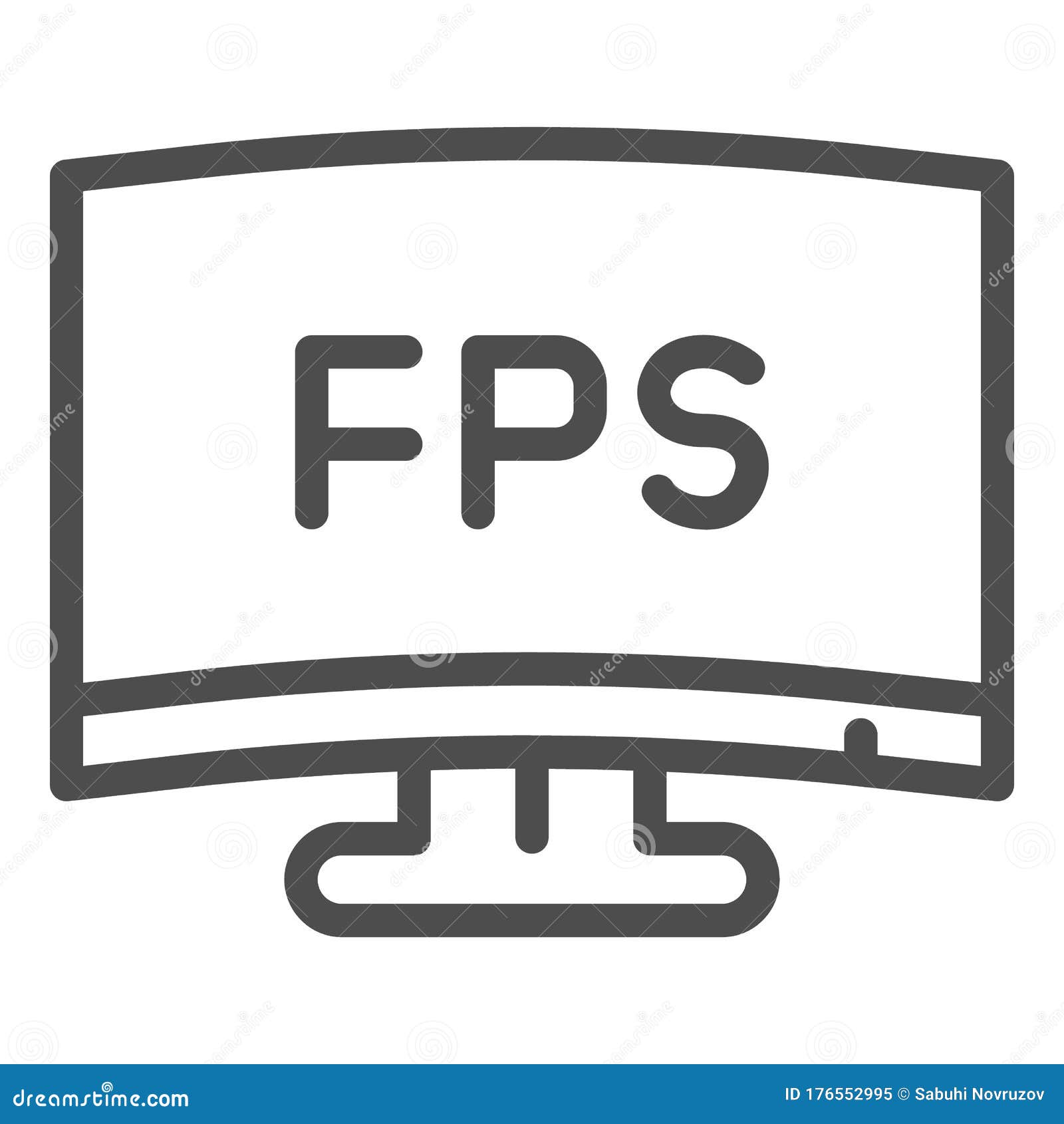Fps定义行图标现代显示器 每秒帧数计数器符号 轮廓样式白色背景象形图向量例证 插画包括有例证 作用 Fps定义行图标现代显示器 每秒帧数计数器符号 轮廓样式白色背景象形图向量例证 插画包括有例证 作用