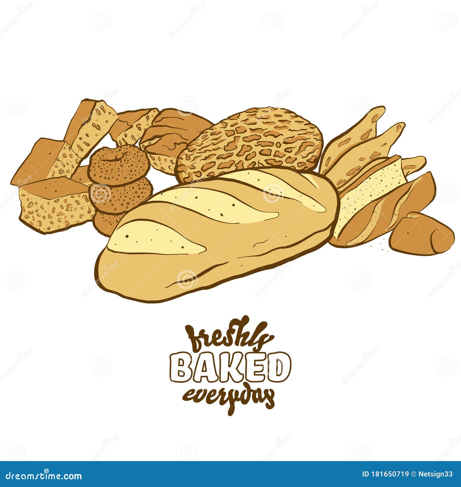 Fraichement Cuit Tous Les Jours Du Lettrage Avec Differents Types De Pain Sur Blanc Illustration De Vecteur Illustration Du Carte Frais Fraichement Cuit Tous Les Jours Du Lettrage Avec Differents Types De Pain Sur Blanc Illustration De Vecteur Illustration Du Carte Frais