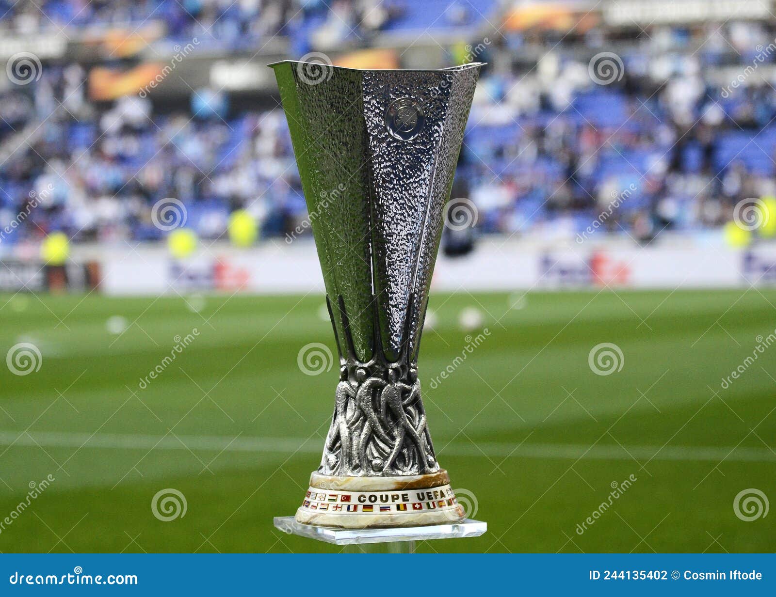 Uefa champions league trophy hi-res stock photography and images - Alamy