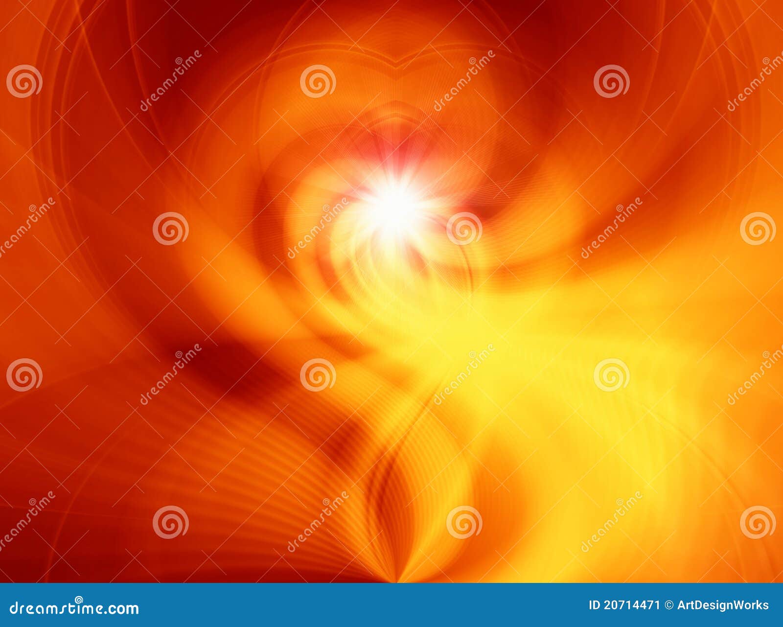 fractal soul flame abstract background 