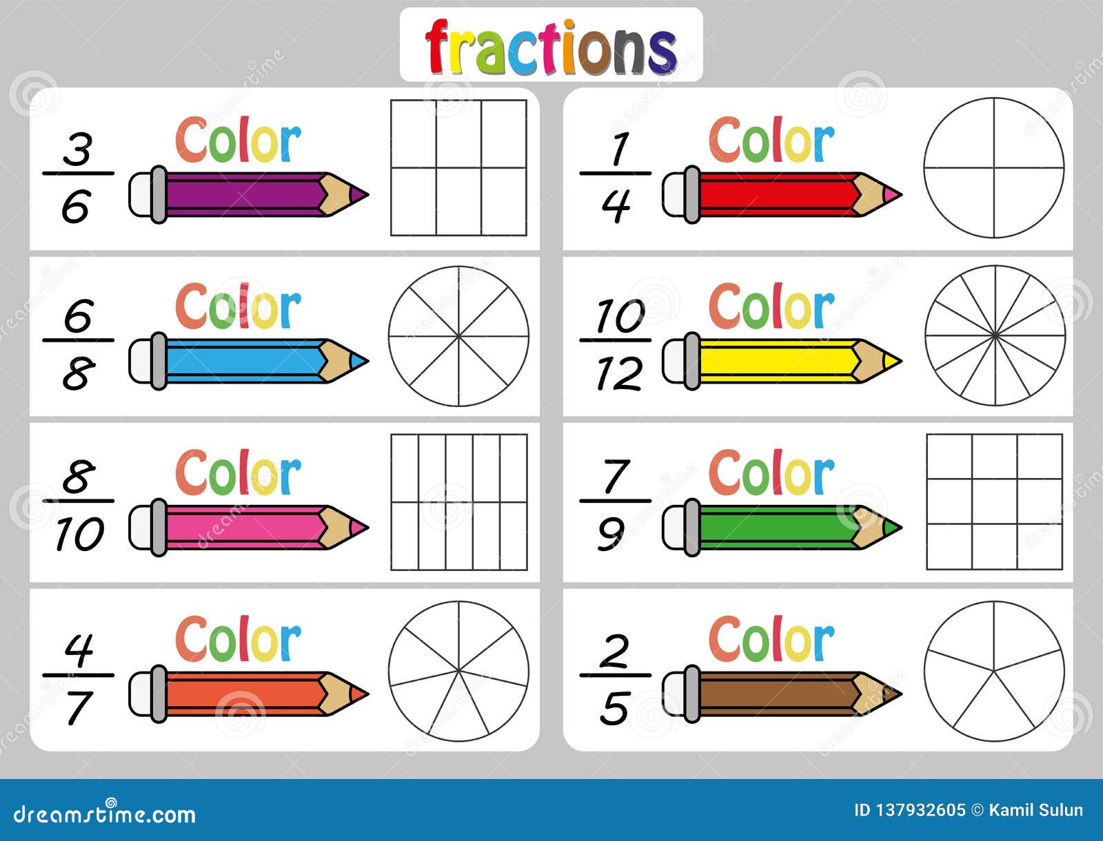 Free math worksheets equivalent fractions