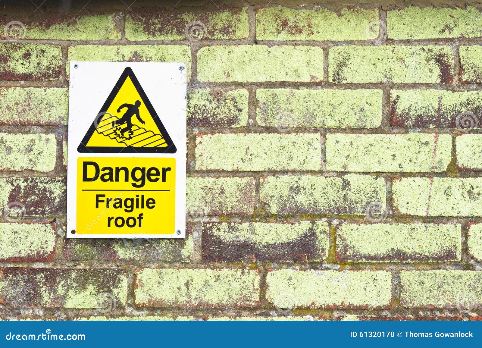 Fragile roof stock photo. Image of demolition, industry 61320170