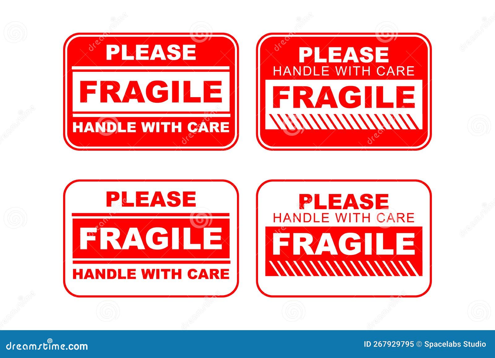 Fragile Stickers - Small Business Graphic by stacysdigitaldesigns