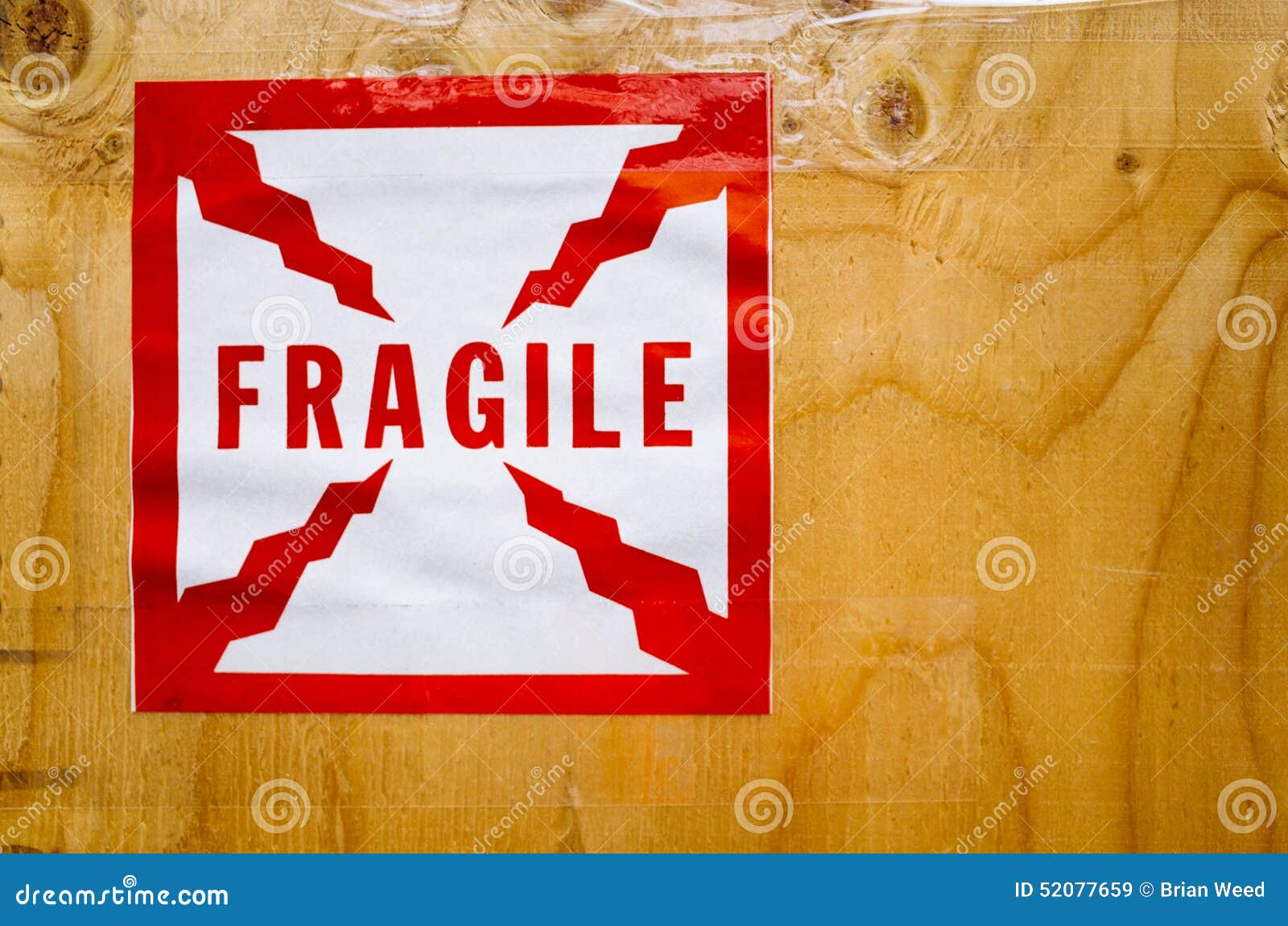 fragile sticker