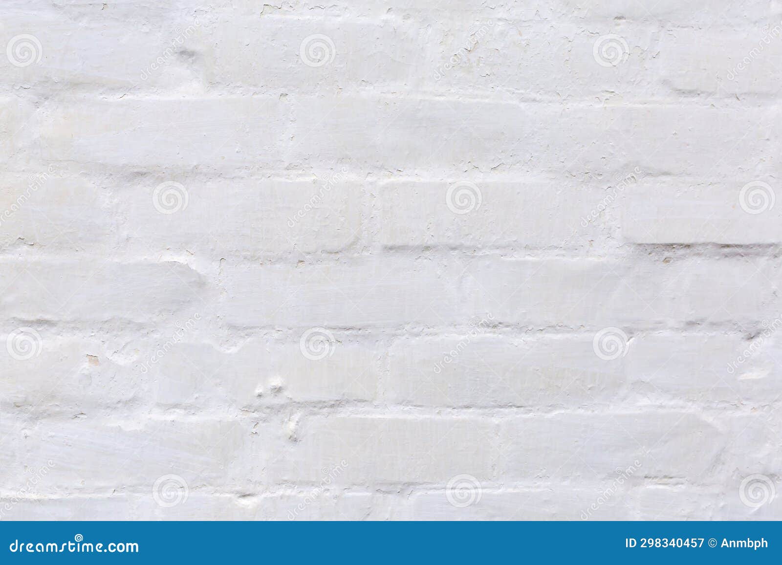 fragment of the old whitewashed brick wall close-up