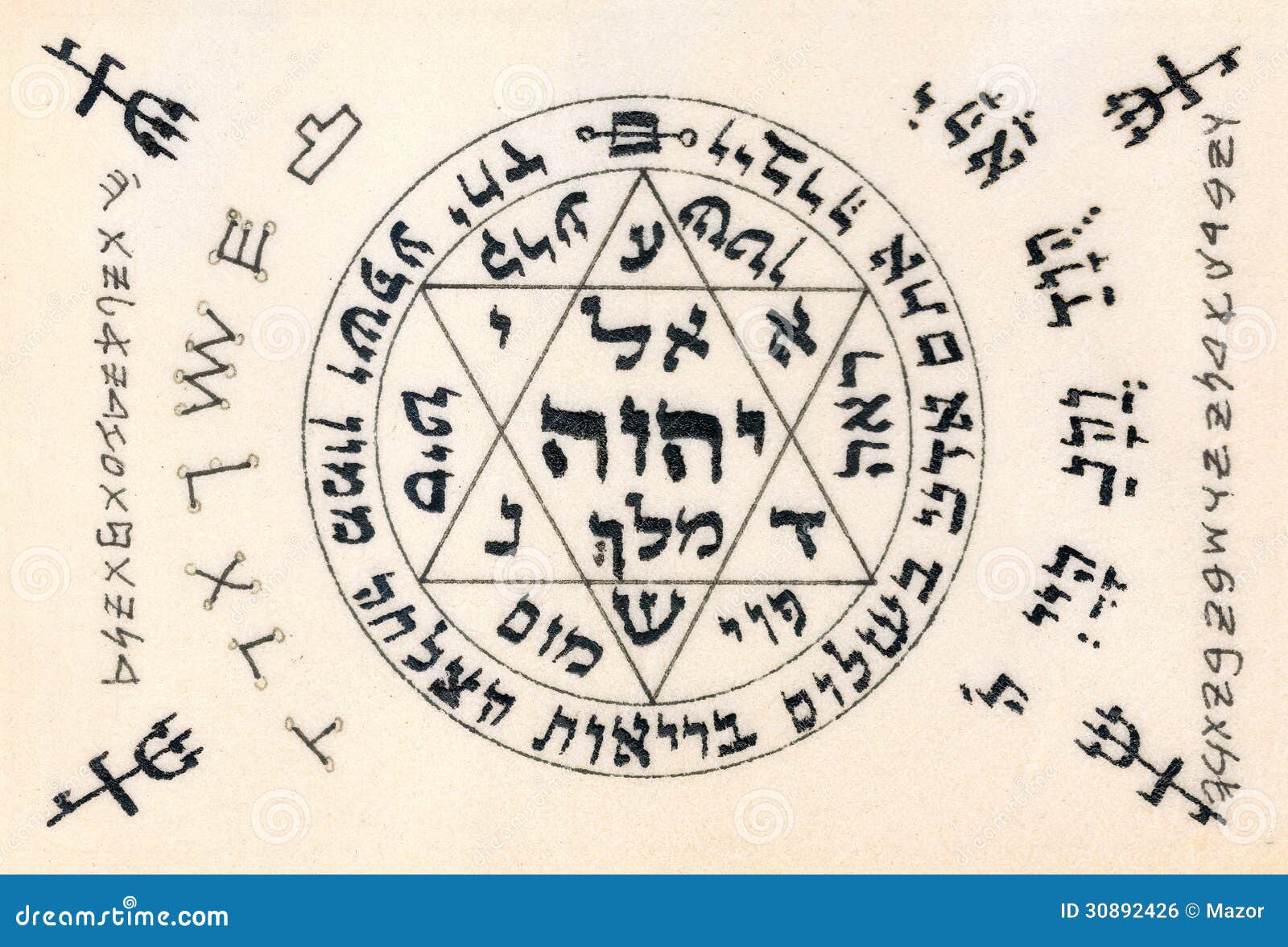 text love pdf message Of Handwritten Prayer Fragment Vintage Kabbalistic Text