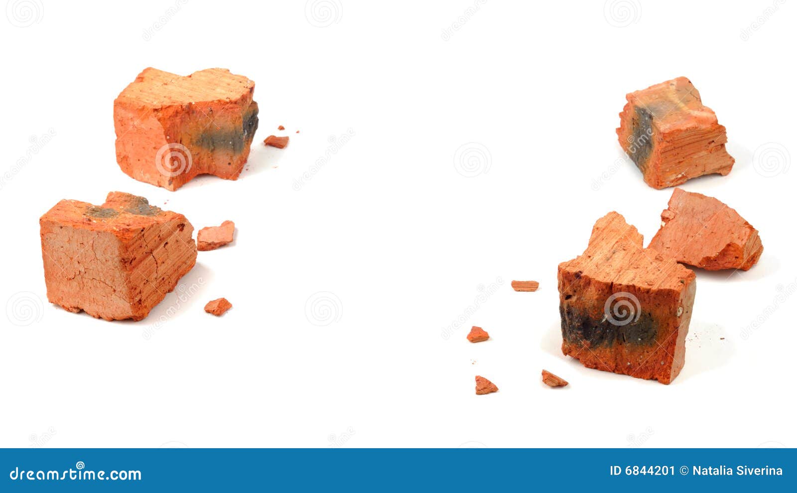 fragments of brick