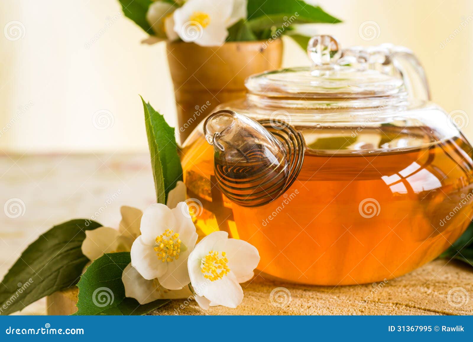 Fragrant jasmine tea stock image. Image of drink, jasmine 31367995