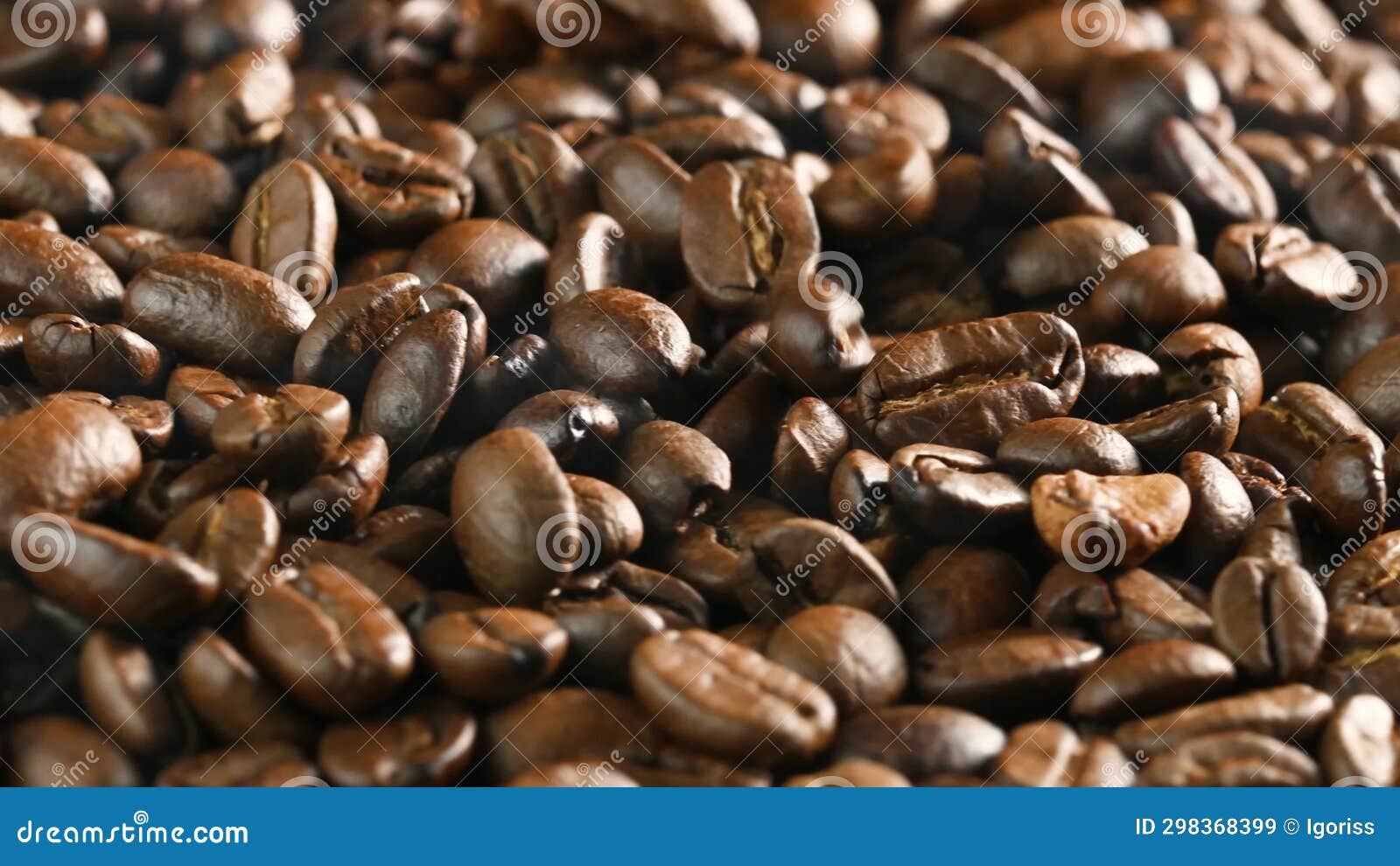 Coffee Beans Roasted in a Pan Stock Video Video of rotating, roasted