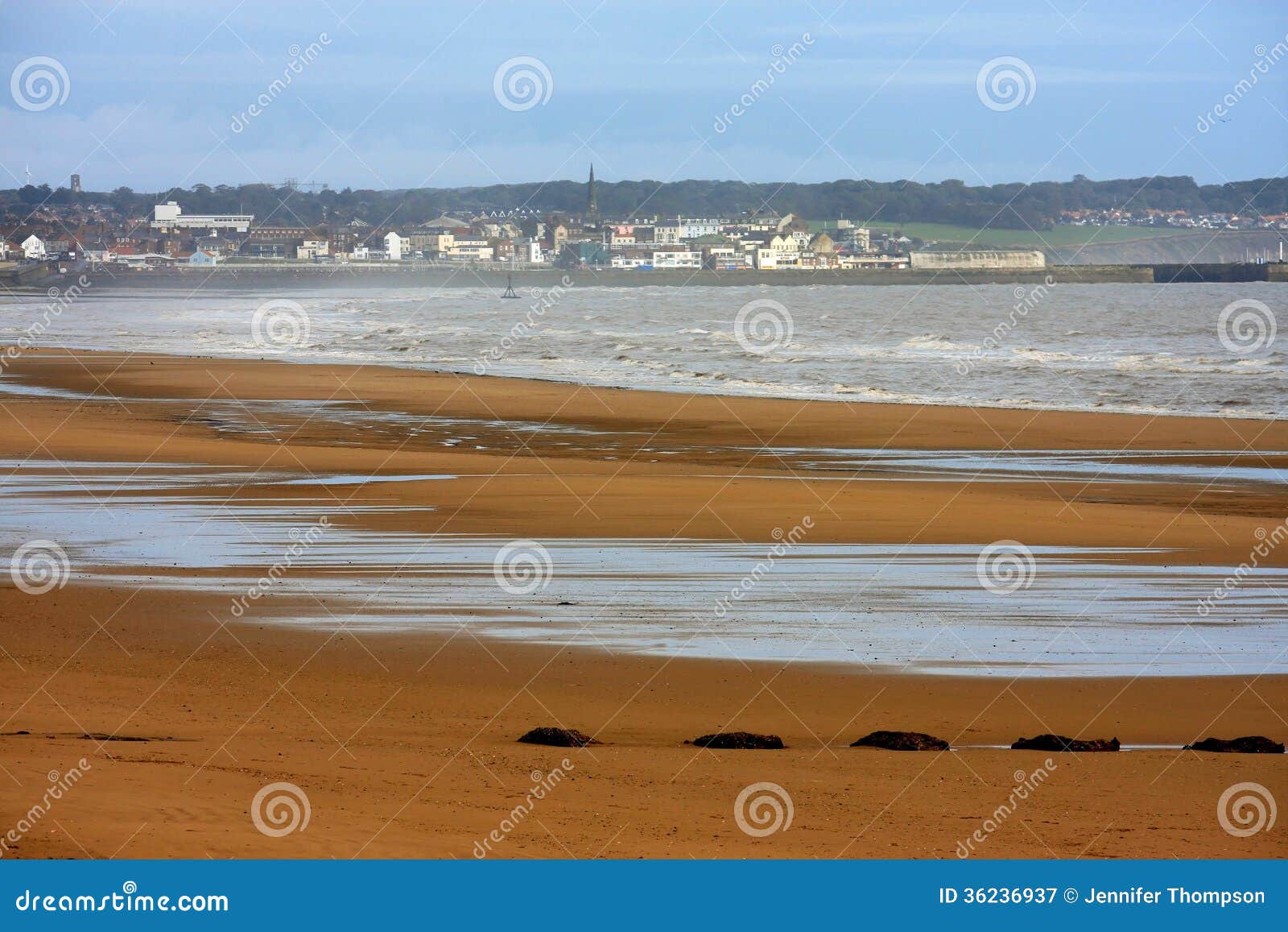 Fraisthorpe Beach, Yorkshire Stock Image Image of dunes, tide 36236937