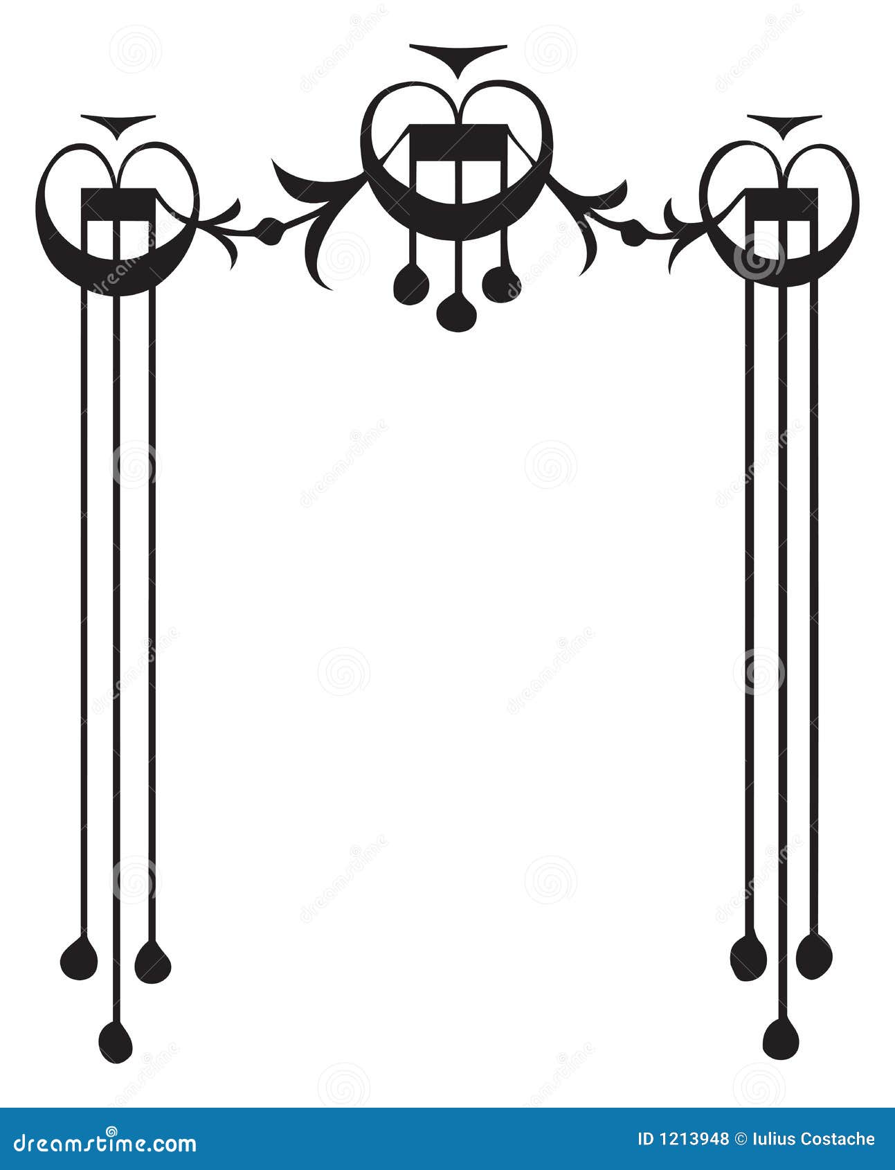 Frame stock vector. Illustration of curl, background, graphic - 1213948