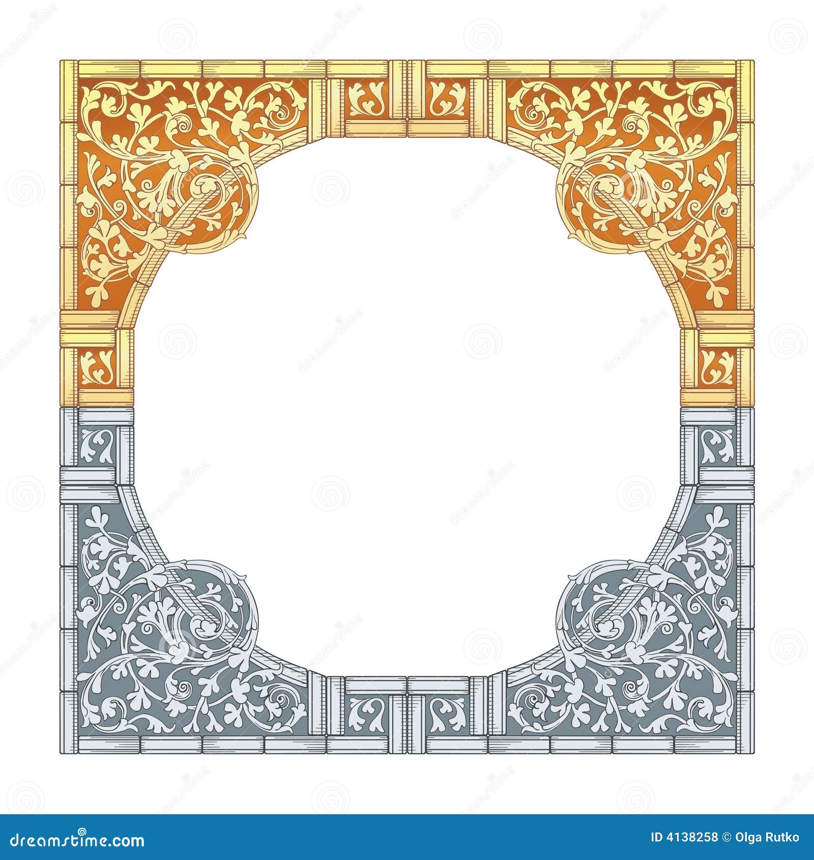 Download Frame stock vector. Illustration of fill, border, carpet ...