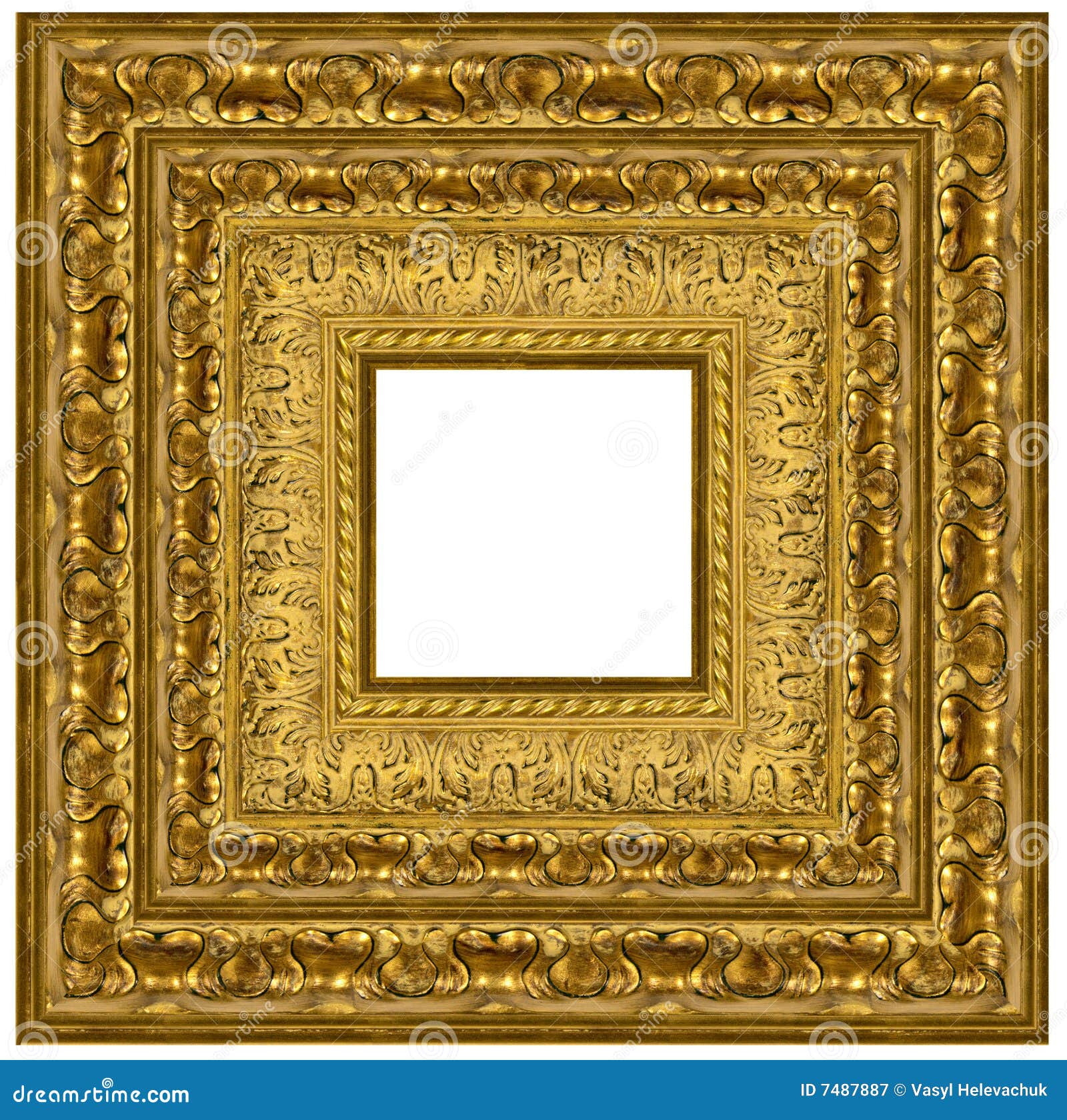 Frame stock image. Image of ornamental, elegance, emptiness 7487887