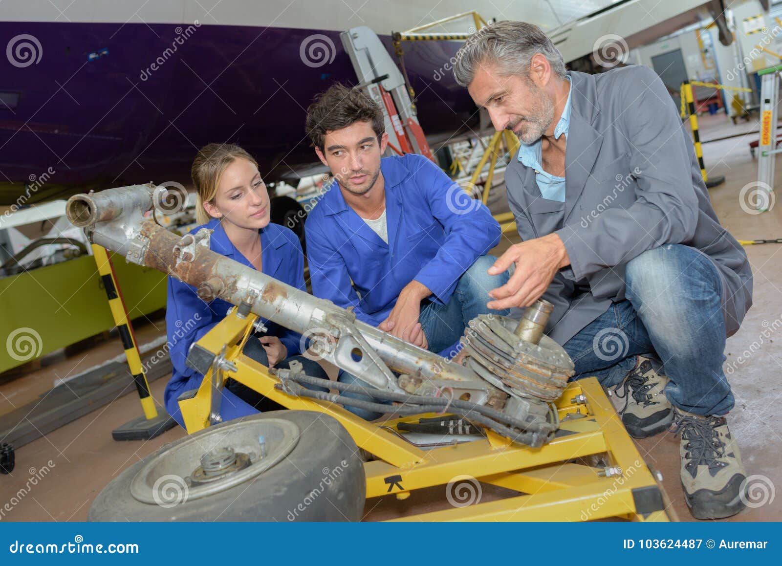 Frame Assembler and Materials Stock Image Image of apprentice