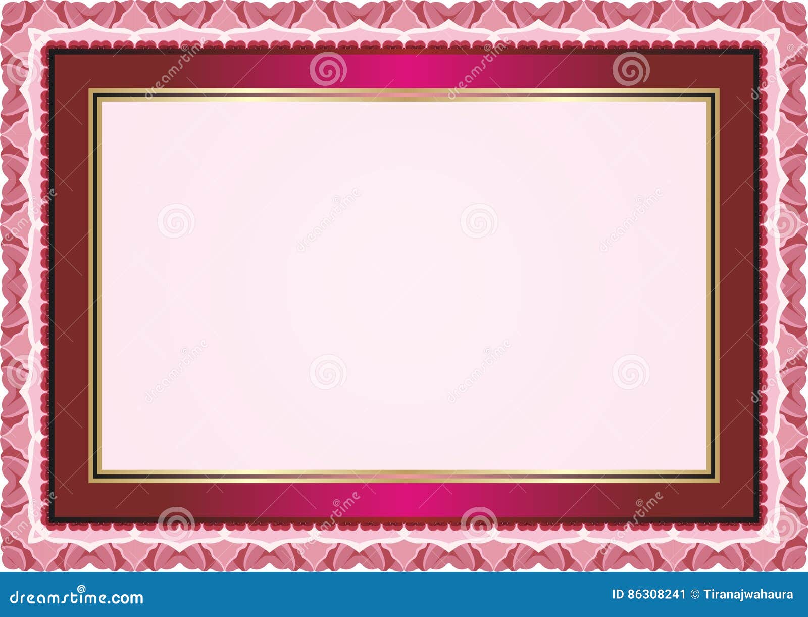 Frame - Border With Bright Color Style Design Stock Vector ...
 Color Borders Design
