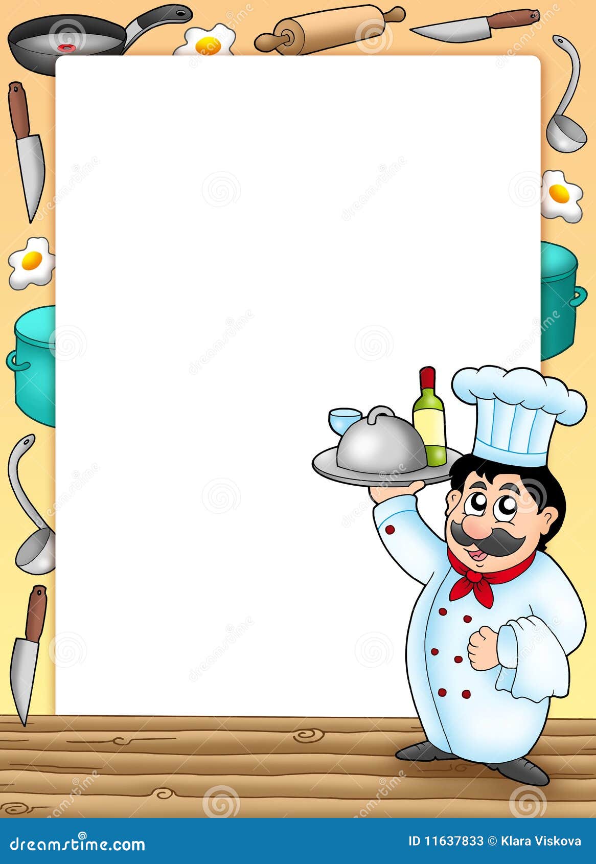 frame chef holding meal 11637833