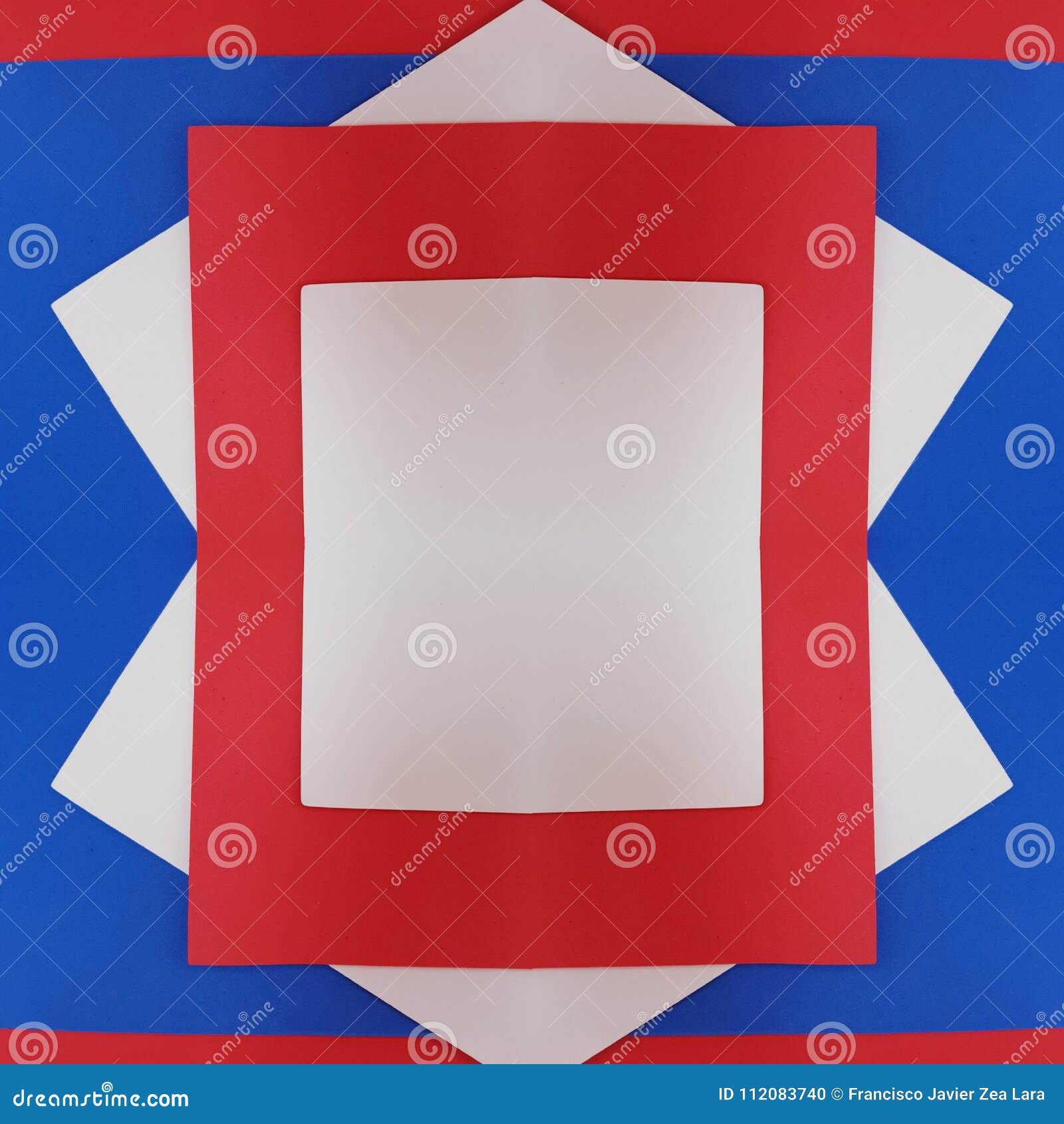 foams red white and blue