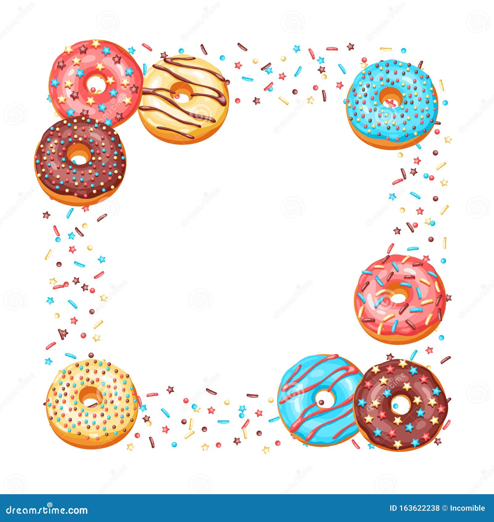 Donut Clipart Border