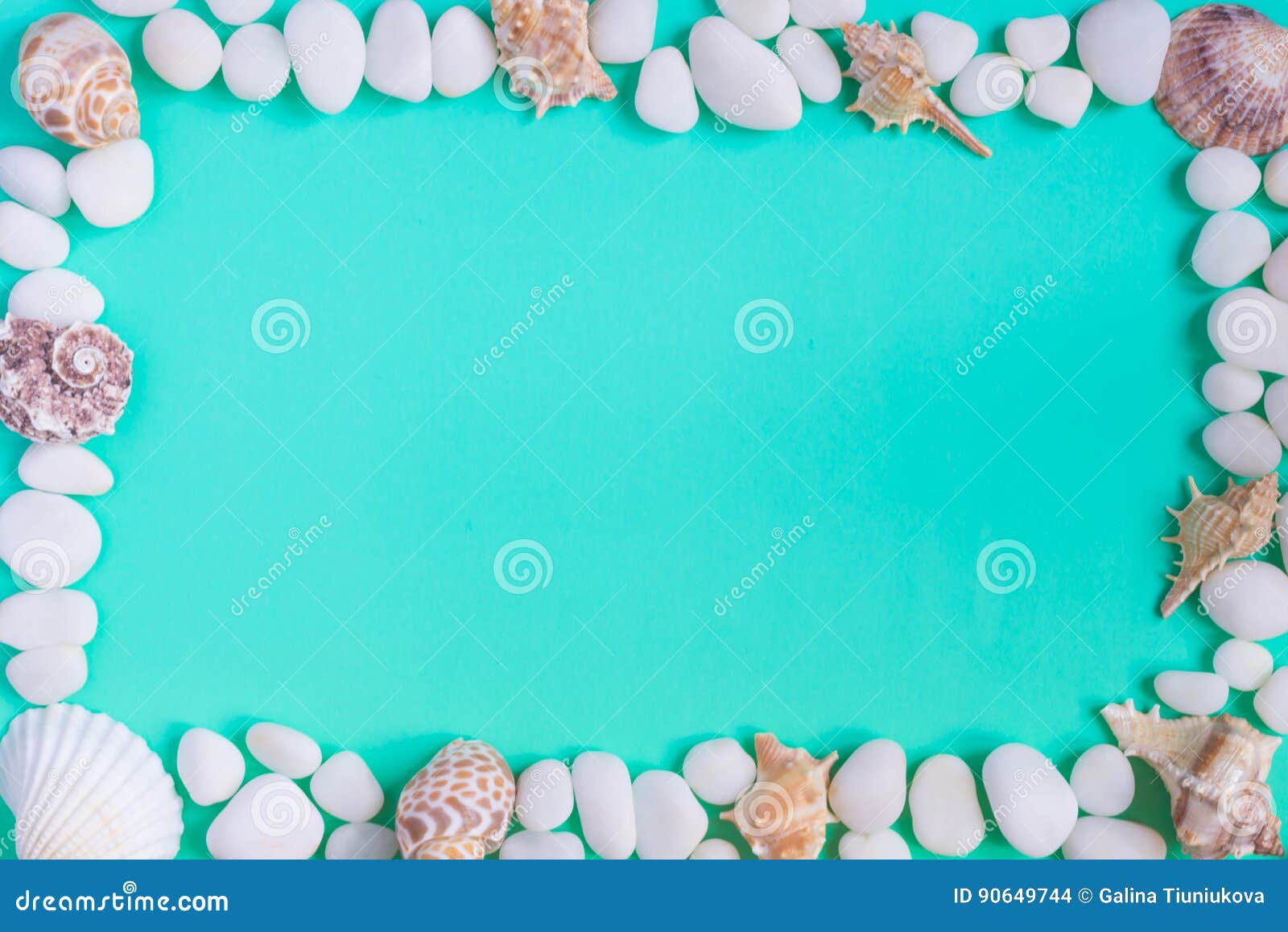 The Frame in the Marine Style Stock Photo Image of space, frame 90649744