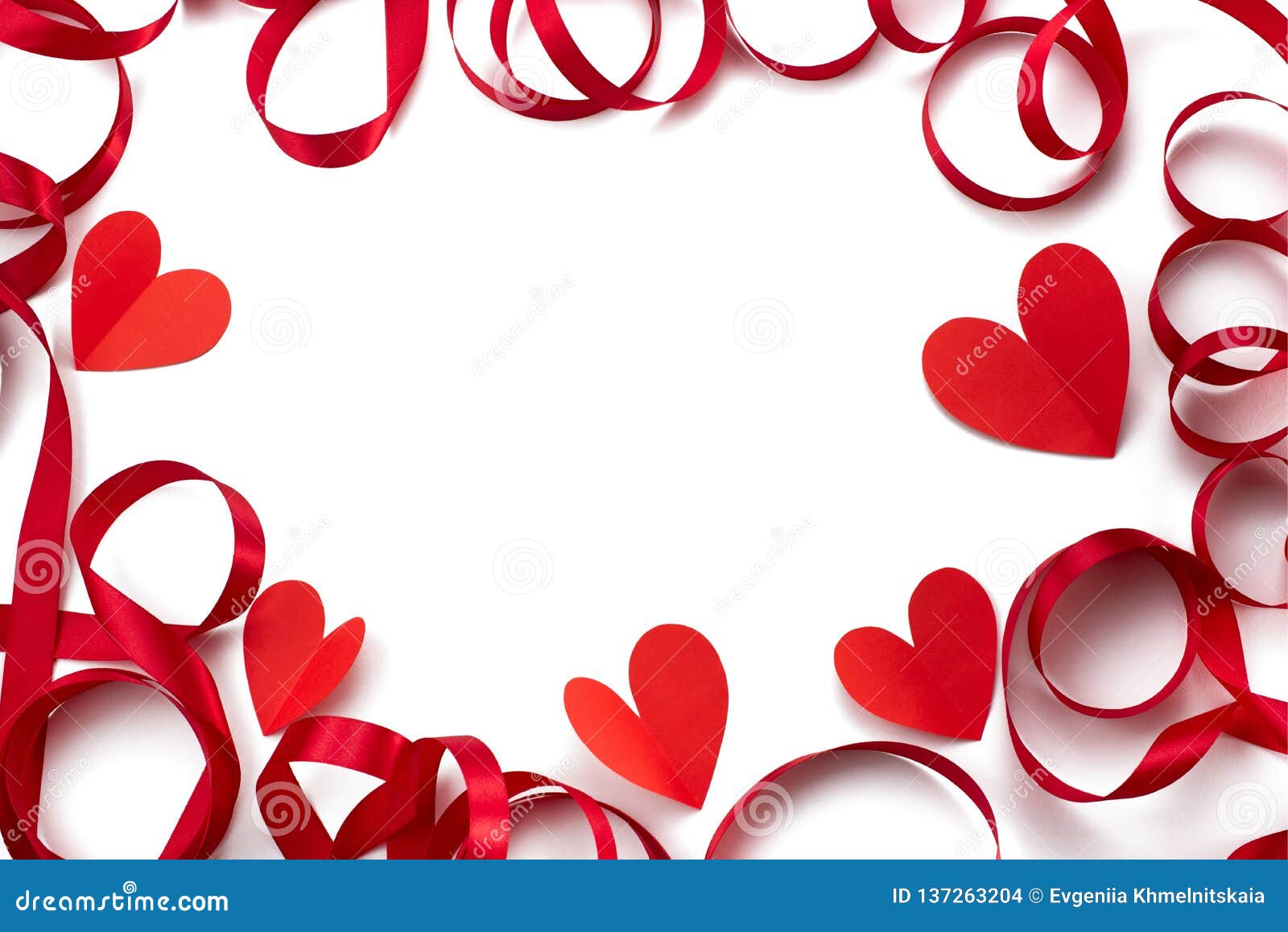 Frame Of Satin Red Ribbon Heart White Background Concept Of Valentine S Day Stock Photo Image Of Curls Greeting Frame Of Satin Red Ribbon Heart White Background Concept Of Valentine S Day Stock Photo Image Of Curls Greeting