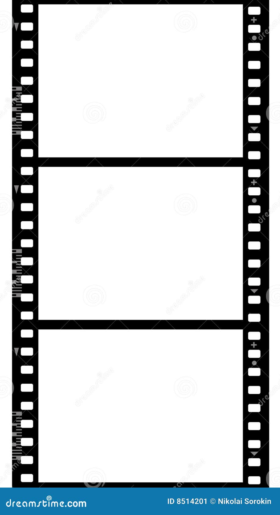 frames of photographic film ( seamless)