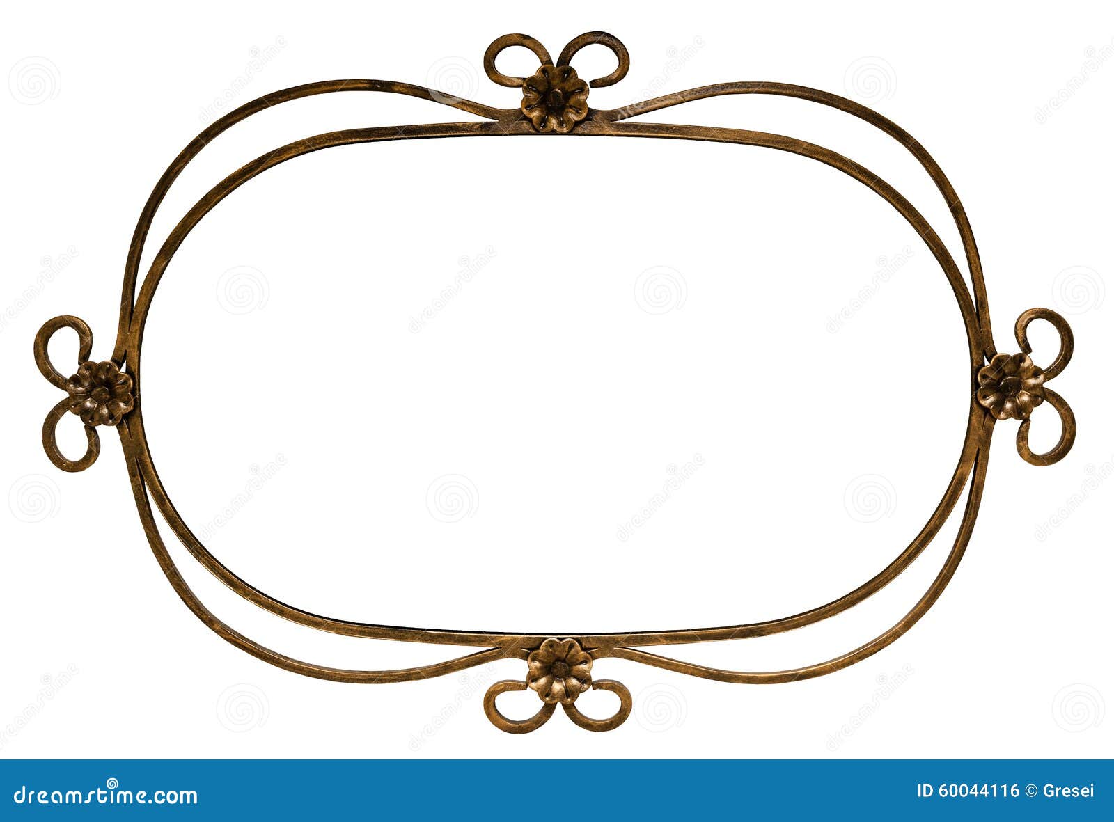 Frames in retro style stock photo. Image of frame, isolated 60044116