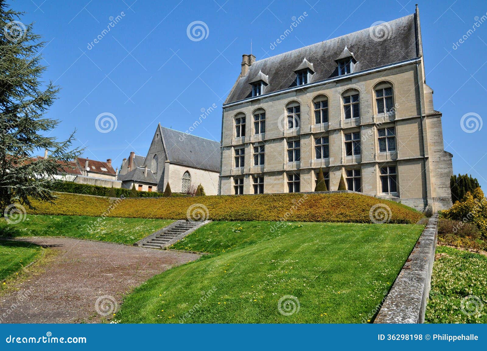 France, Castle of Argentan in Normandie Stock Photo Image of basse
