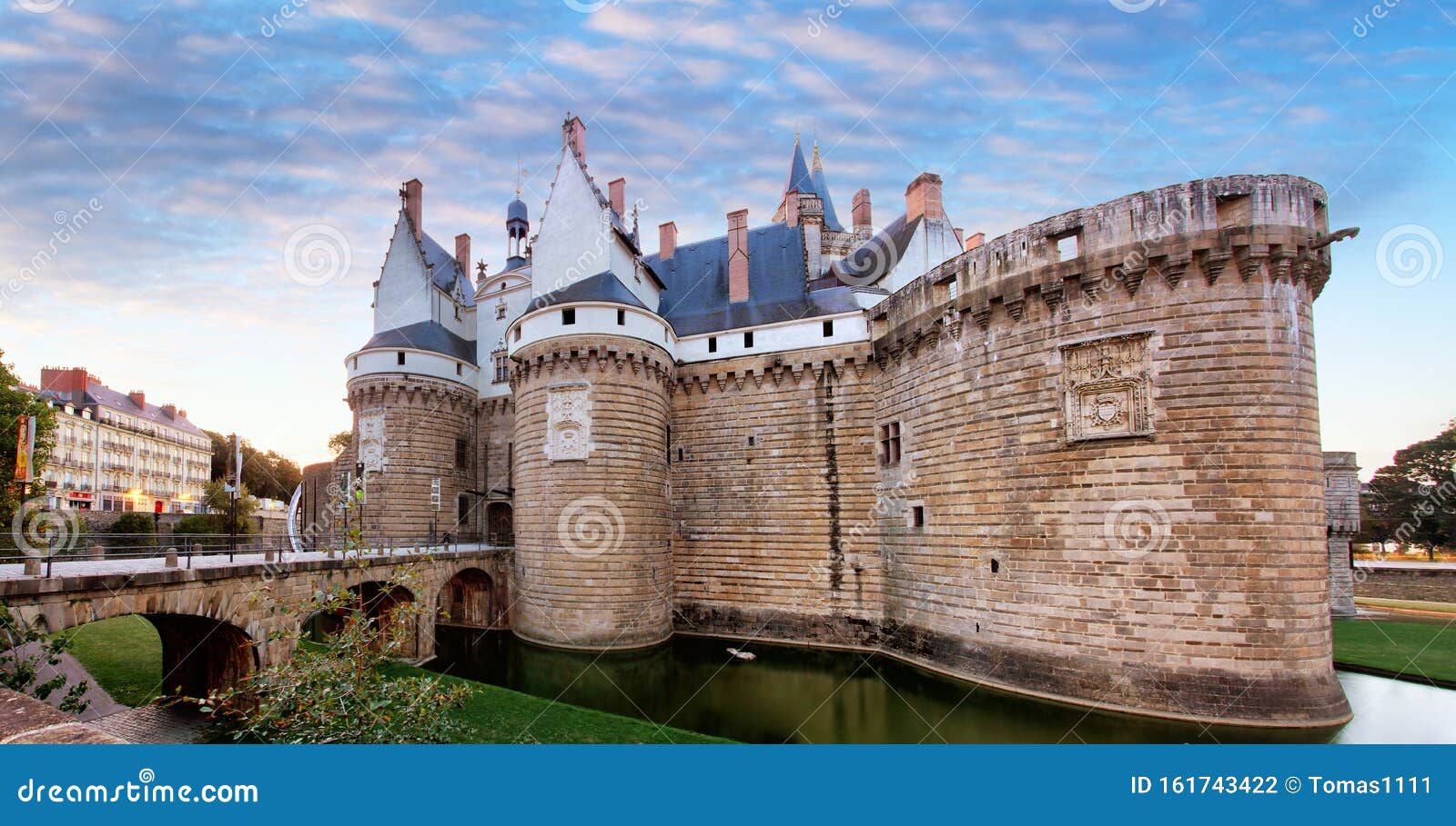 France - Nanste, Castle of the Dukes of Brittany or Chateau Des Ducs De ...