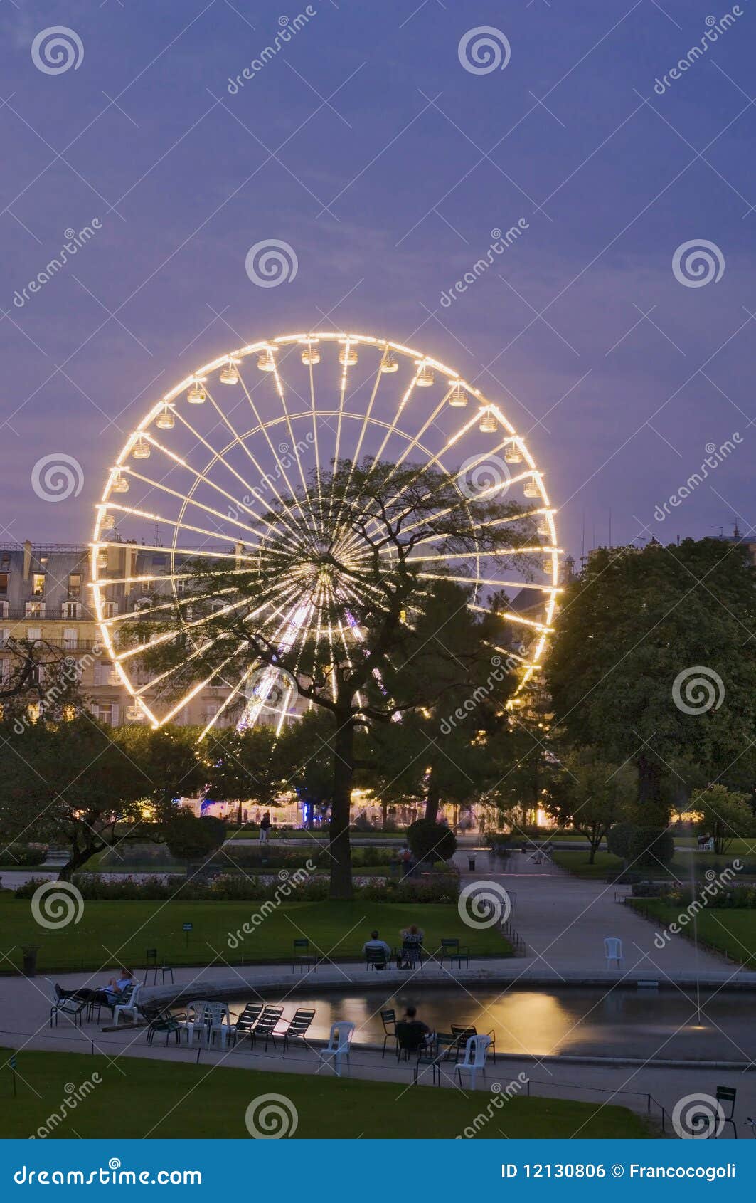 france - paris - jardin des tuileries