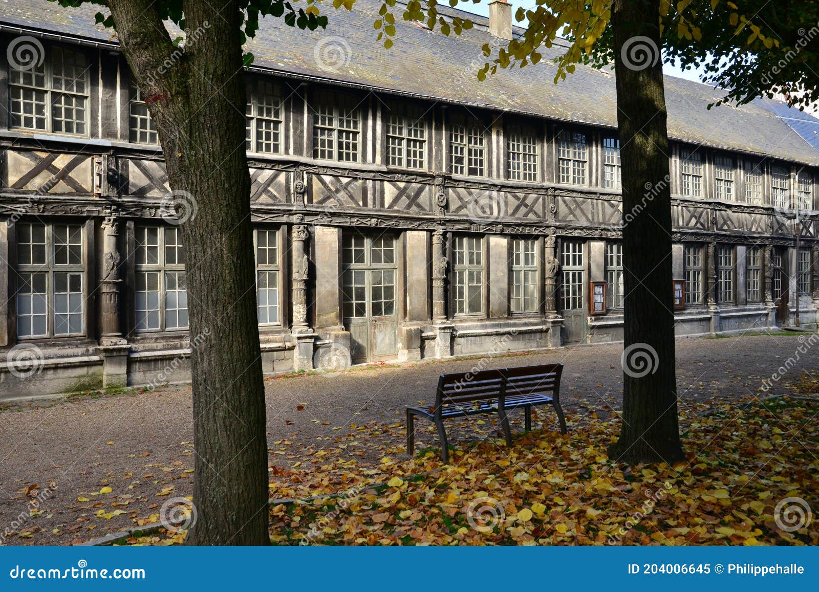 france; the picturesque city of rouen in seine maritime