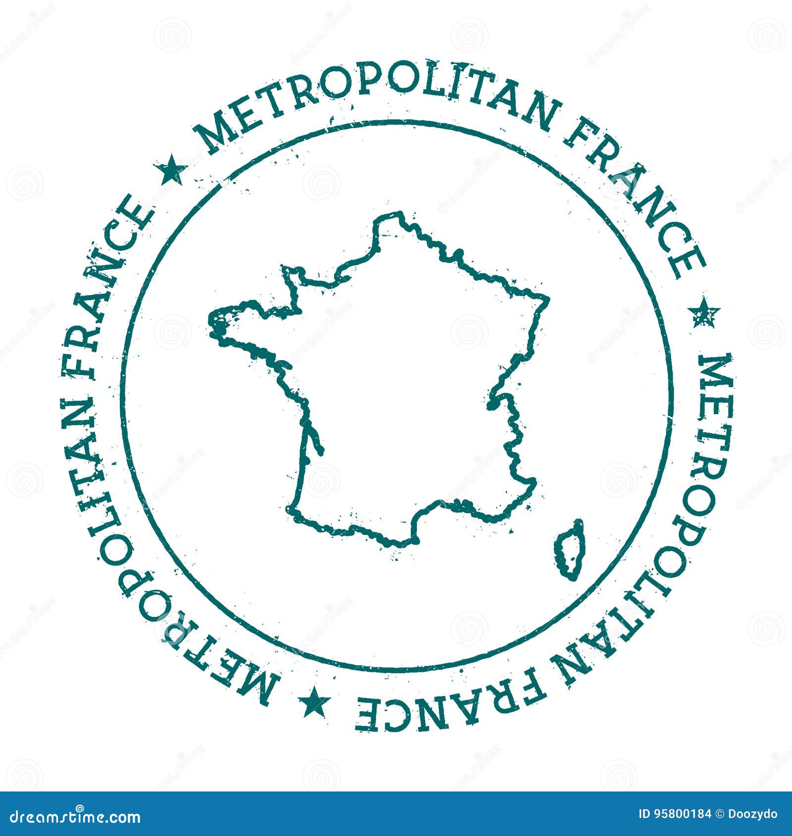 France vector map. stock vector. Illustration of stamp - 95800184