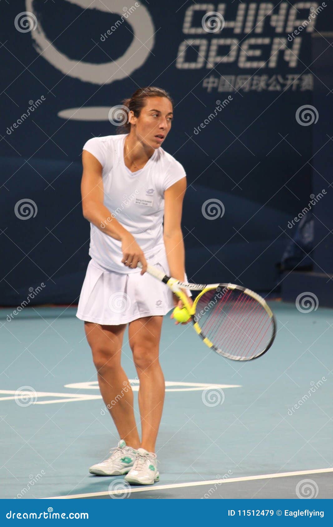 ophouden Zuigeling Kom langs om het te weten Francesca Schiavone (ITA), Tennis Player Editorial Stock Image - Image of  game, italy: 11512479
