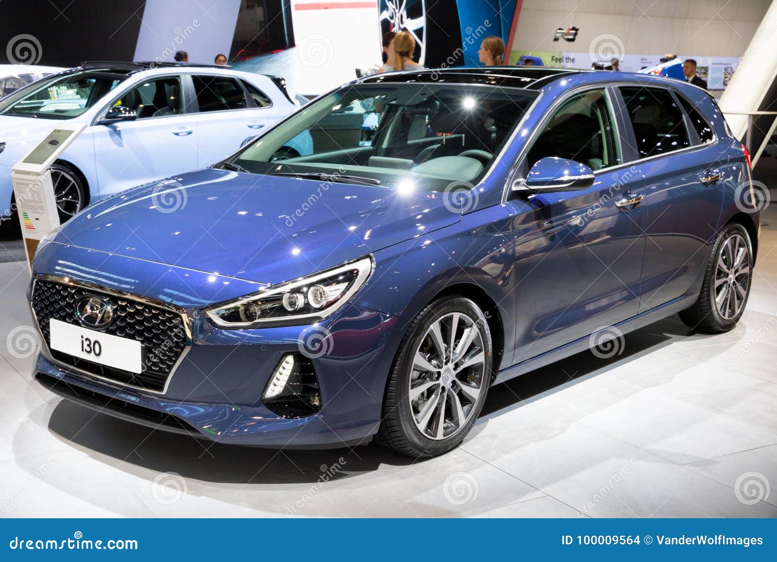 Hyundai i30 Fastback N-Line car showncased at the Autosalon 2020 Motor  Show. Brussels, Belgium - January 9, 2020 Stock Photo - Alamy