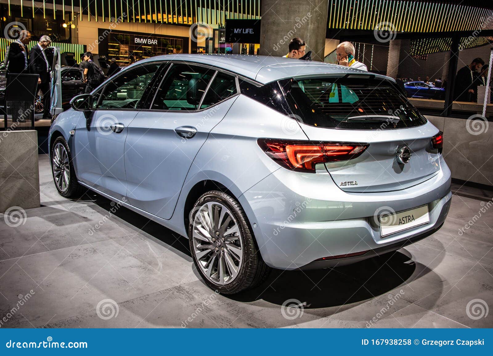 OPEL ASTRA at IAA, Astra K, Compact Small Family Car Manufactured by Opel  Editorial Stock Photo - Image of auto, modern: 167938258