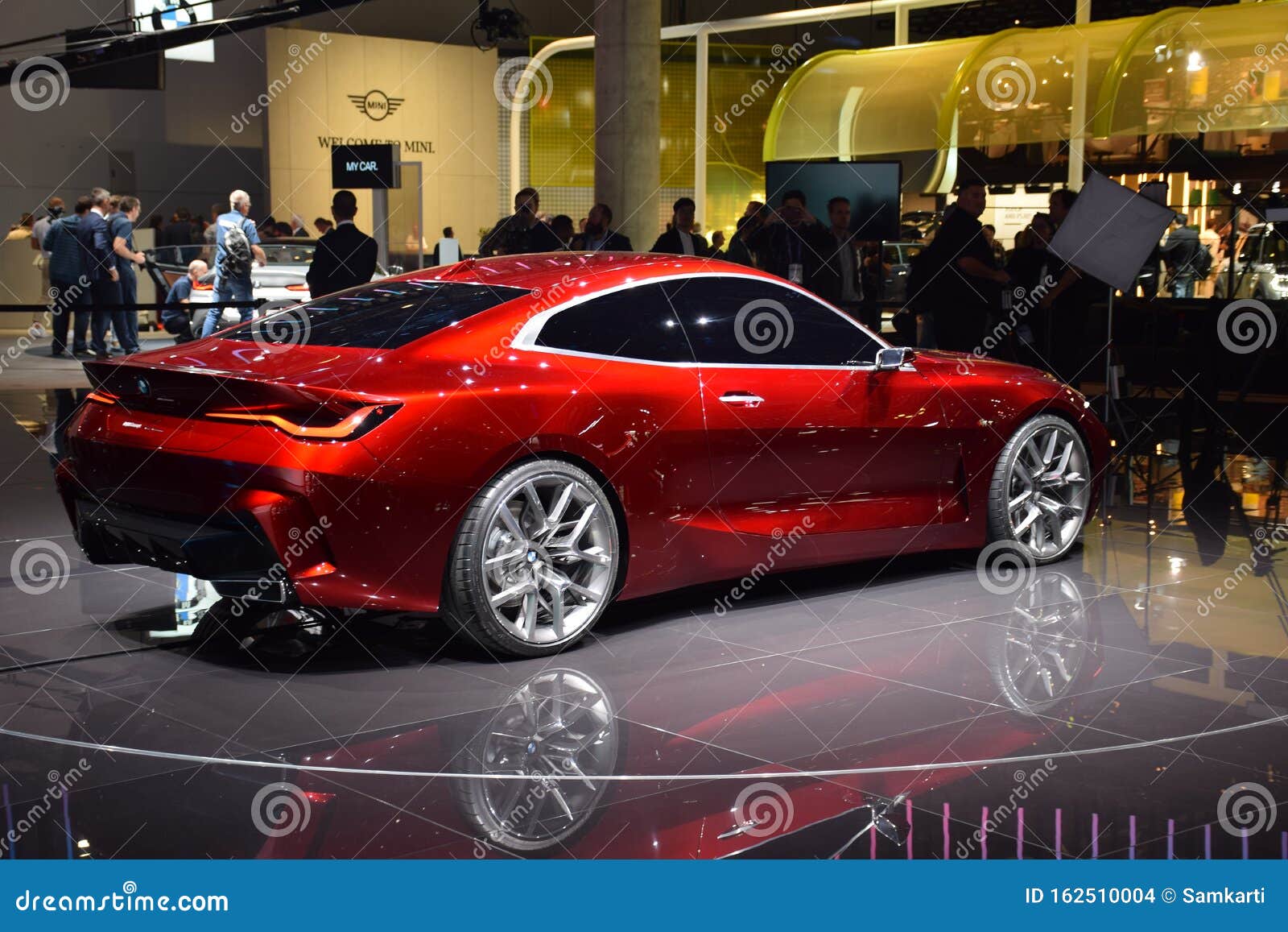 Frankfurt, Germany, September 10-2019: BMW Concept 4 IAA ...