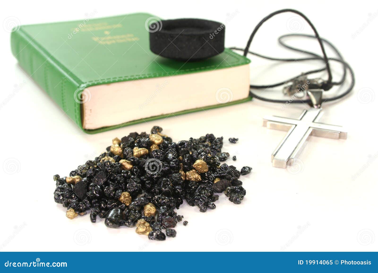 Frankincense with Incense Censer and the Law Stock Image Image of